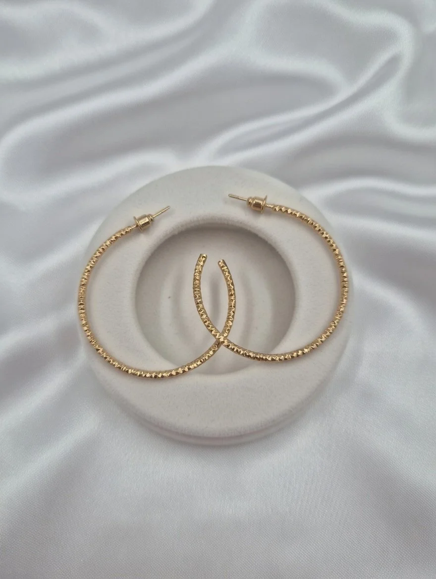 Edda 14K Gold Plated Earring