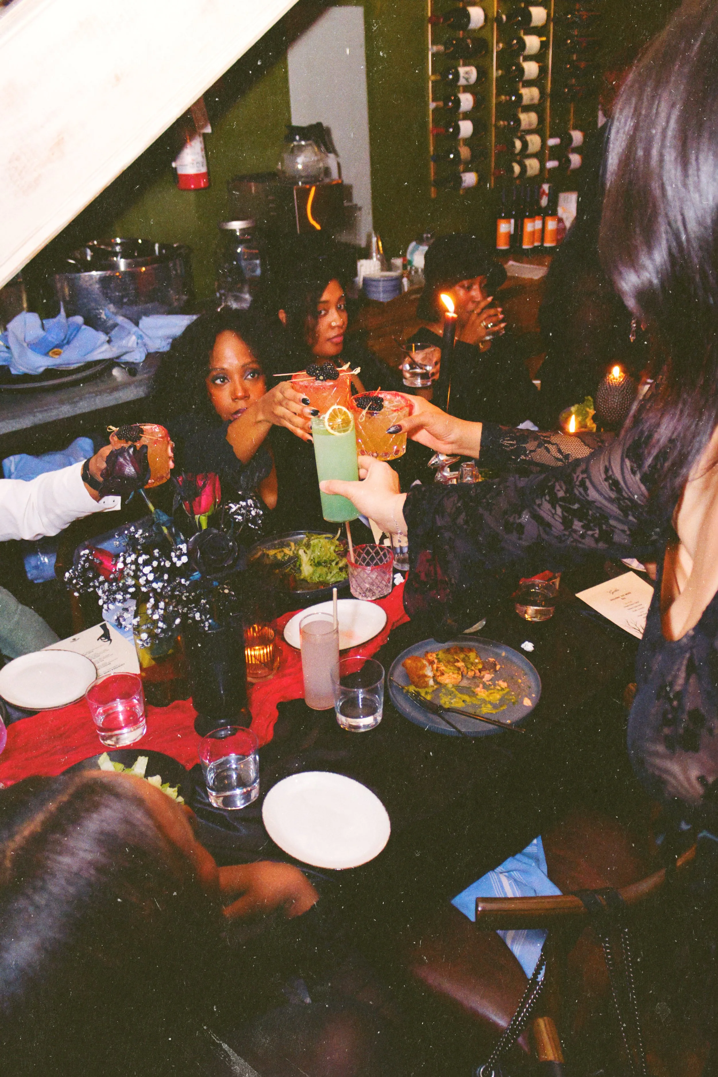 Jack Daniels Halloween dinner party