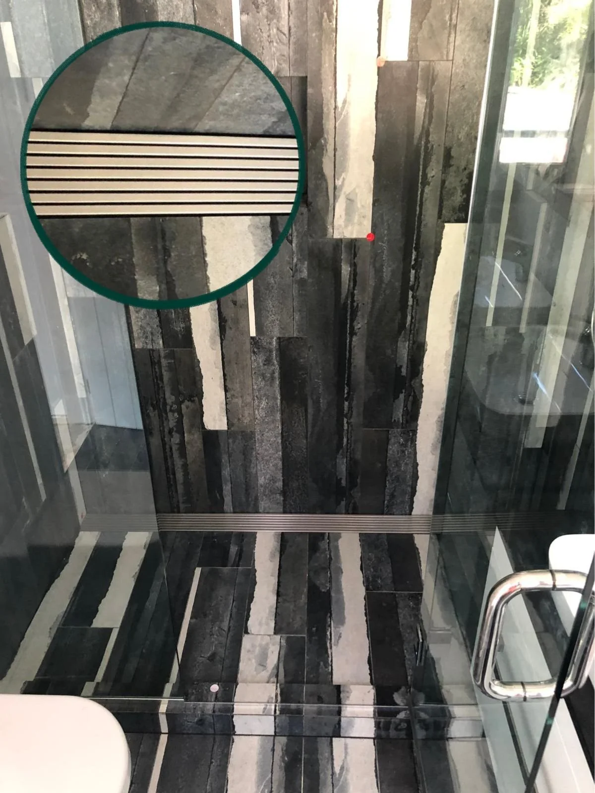 3 Wall mounted Shower Channel - grill