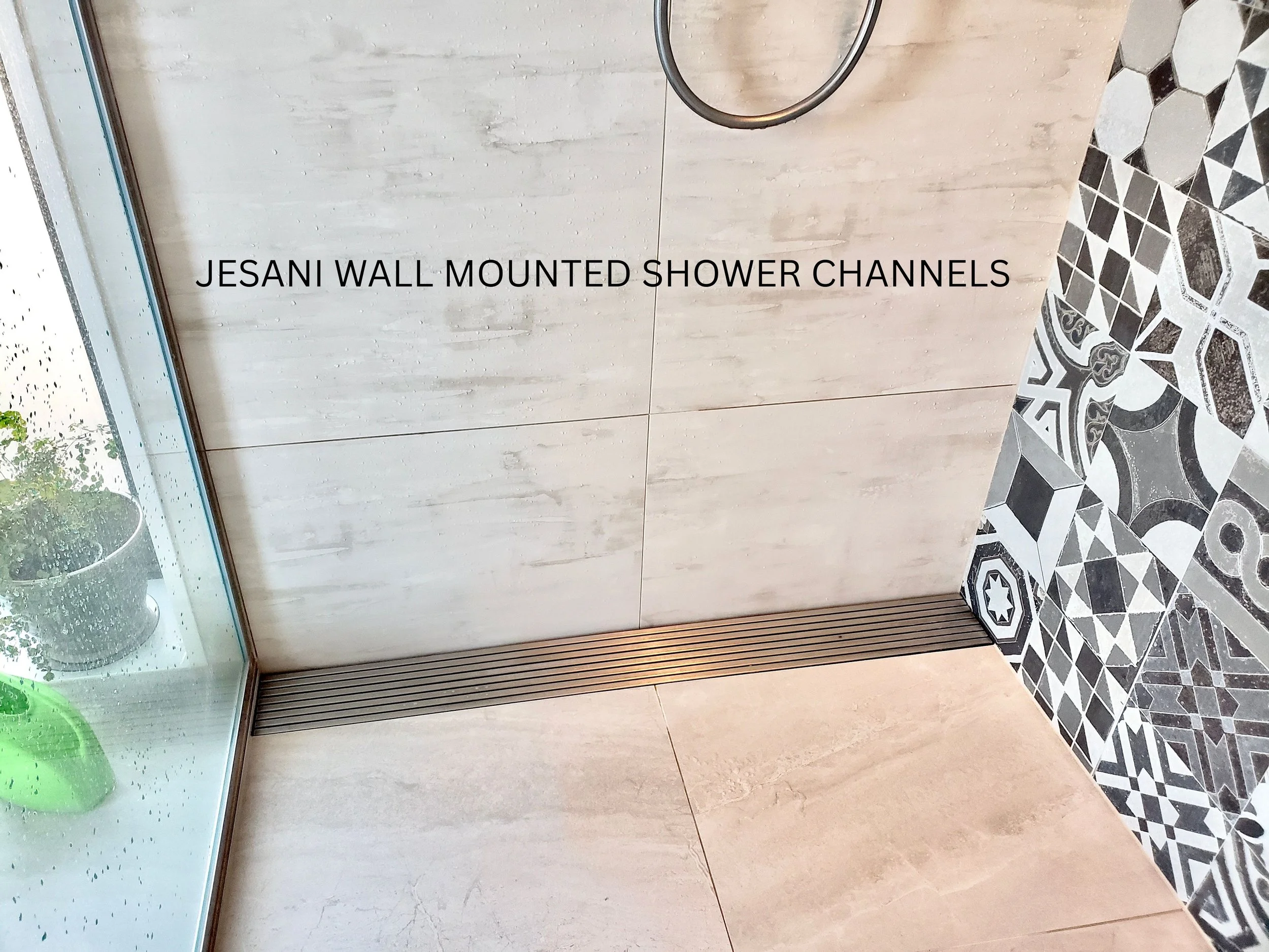 JESANI WALL MOUNTED SHOWER CHANNELS