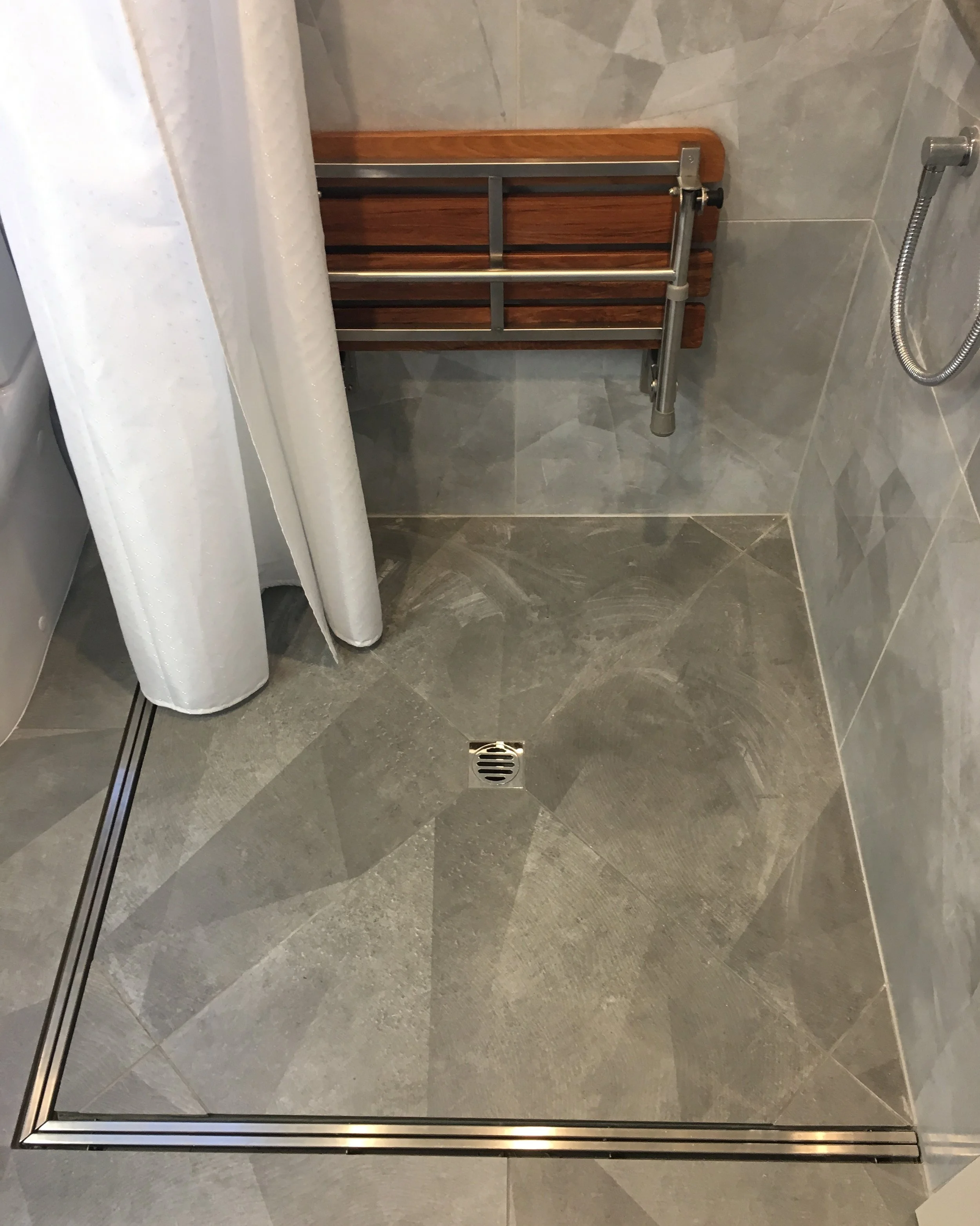 Slim Custom Shower Channel