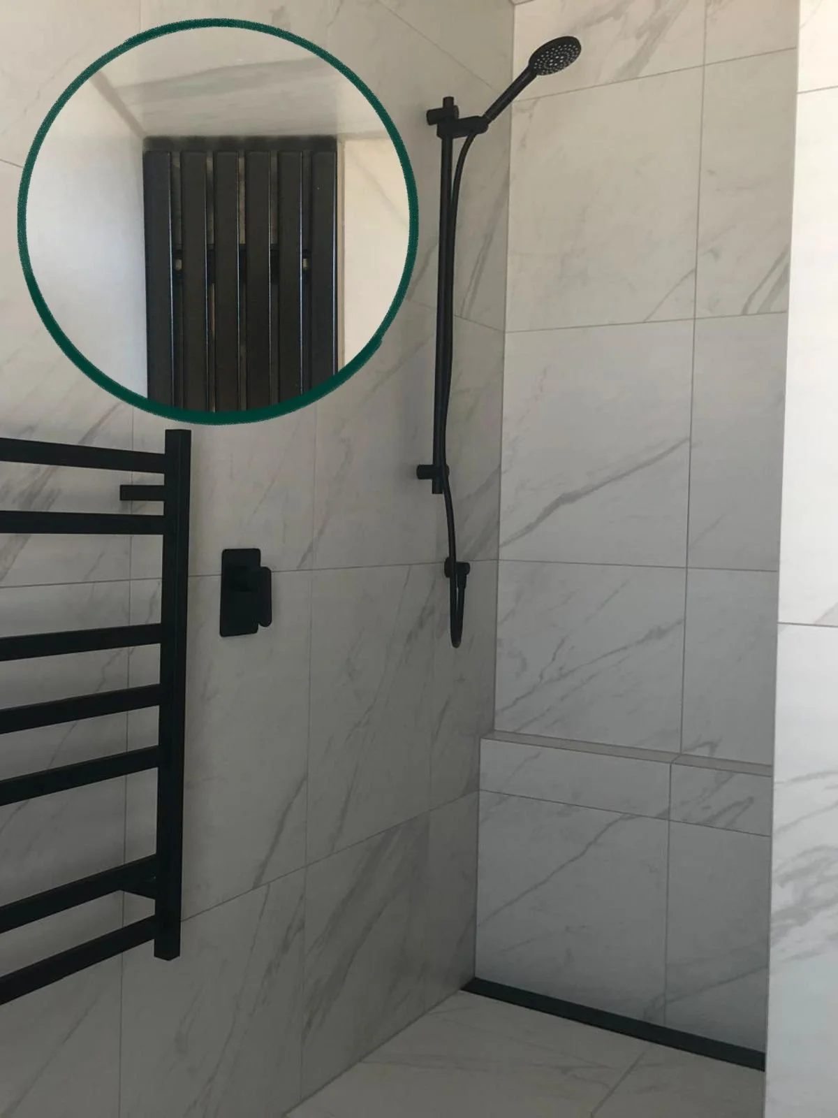 3 Wall mounted Shower Channel - grill