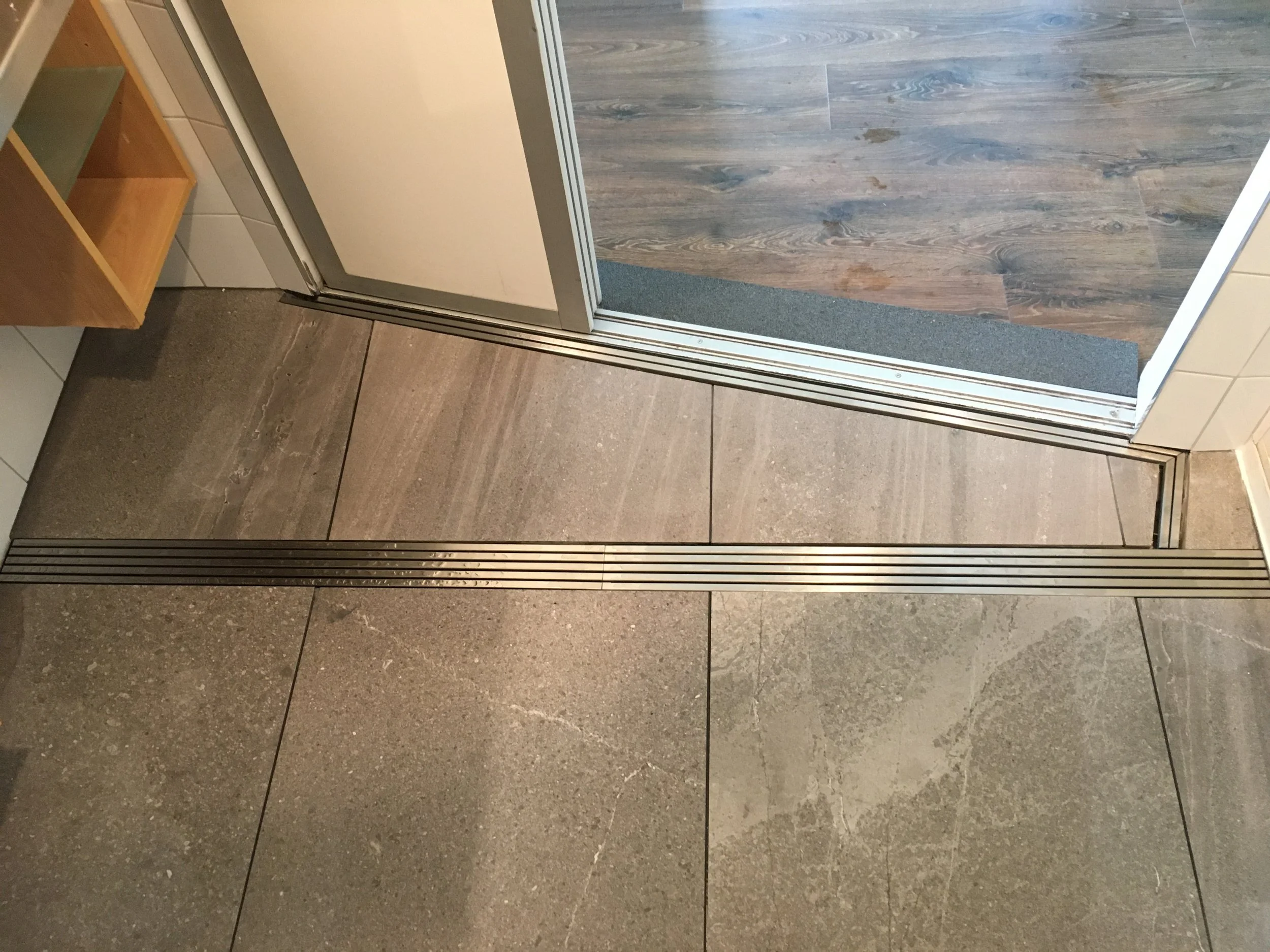 Custom Channel at the door (Accessible access)
