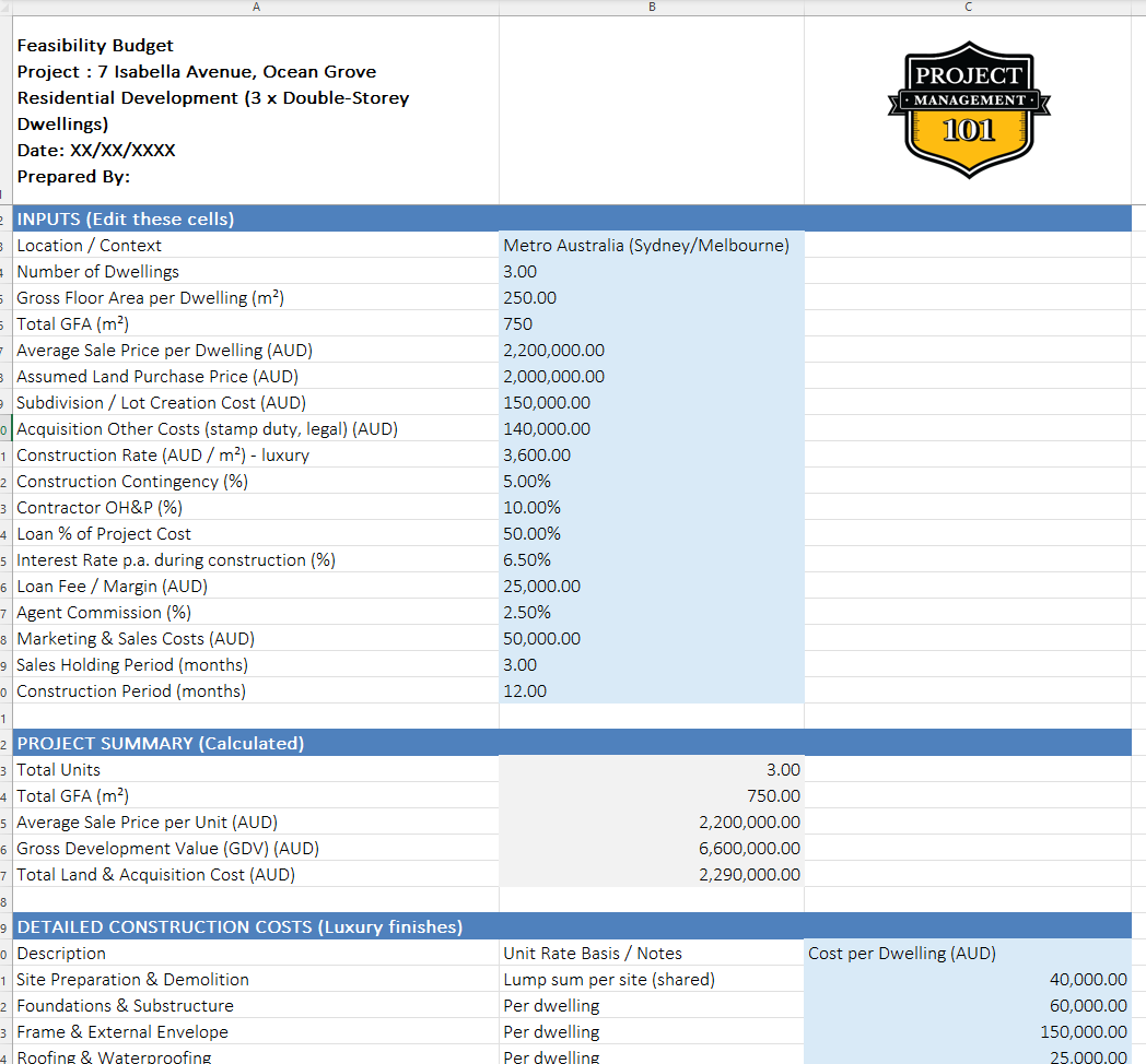 Professional Construction Documentation Project Management