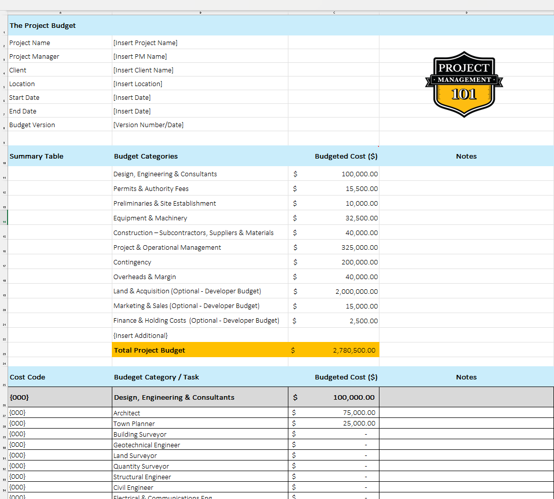 Professional Construction Documentation Project Management