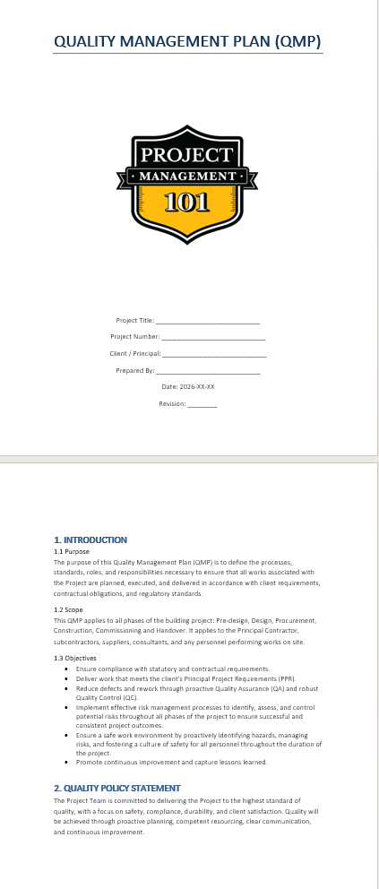 Professional Construction Documentation Project Management