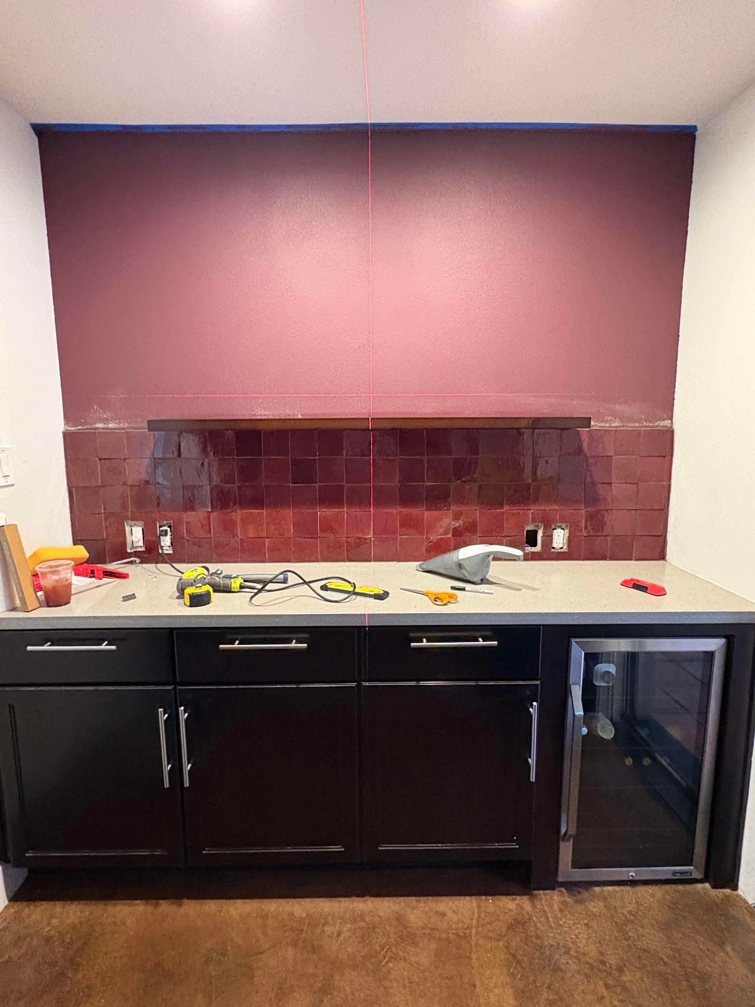 DIY gone sideways, we can help! If it doesn't feel complete, don't let it fester, call us in to see how we can finish off the space to make it perfect. (Phoenix, AZ)