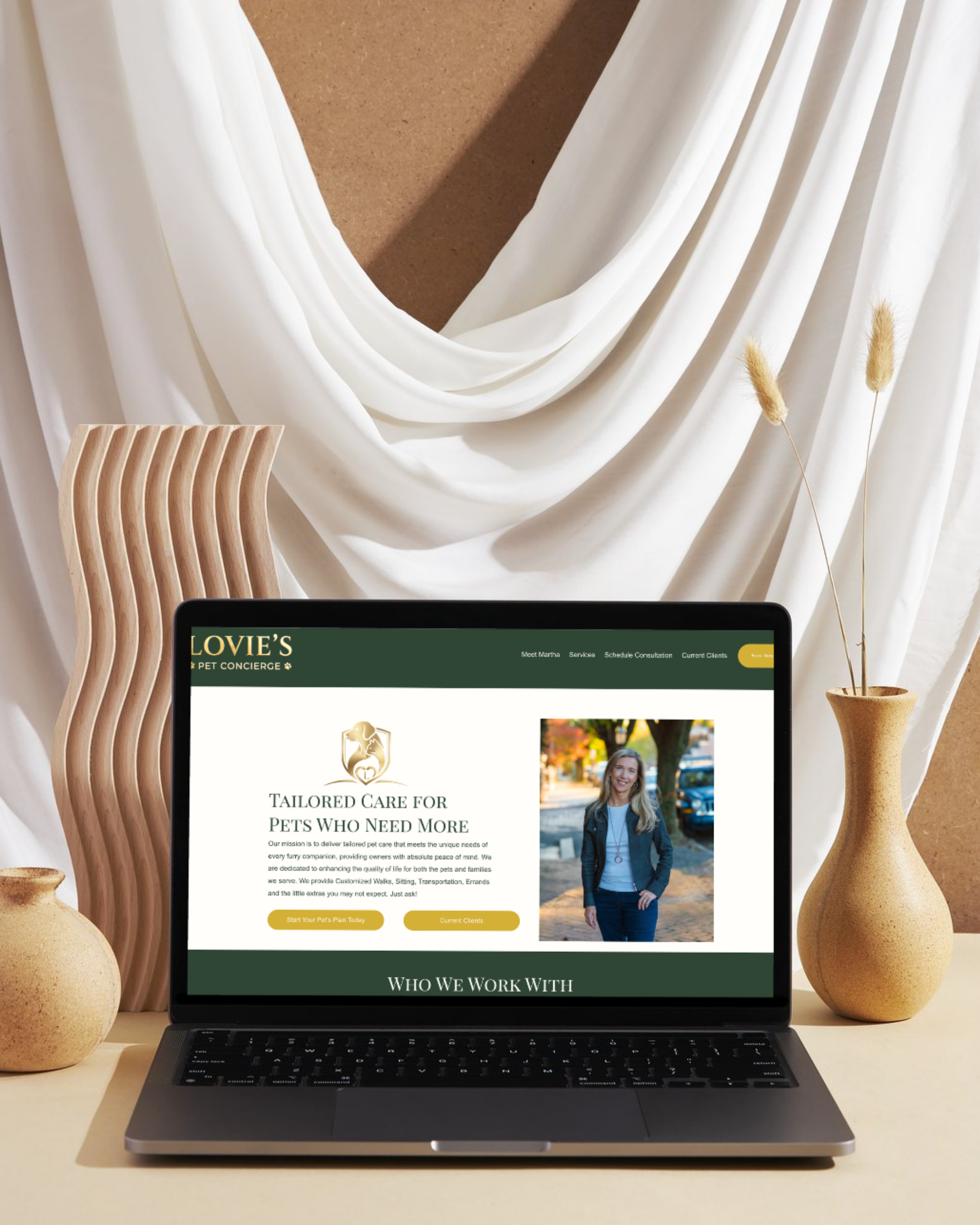 Website Design for Pet Concierge 