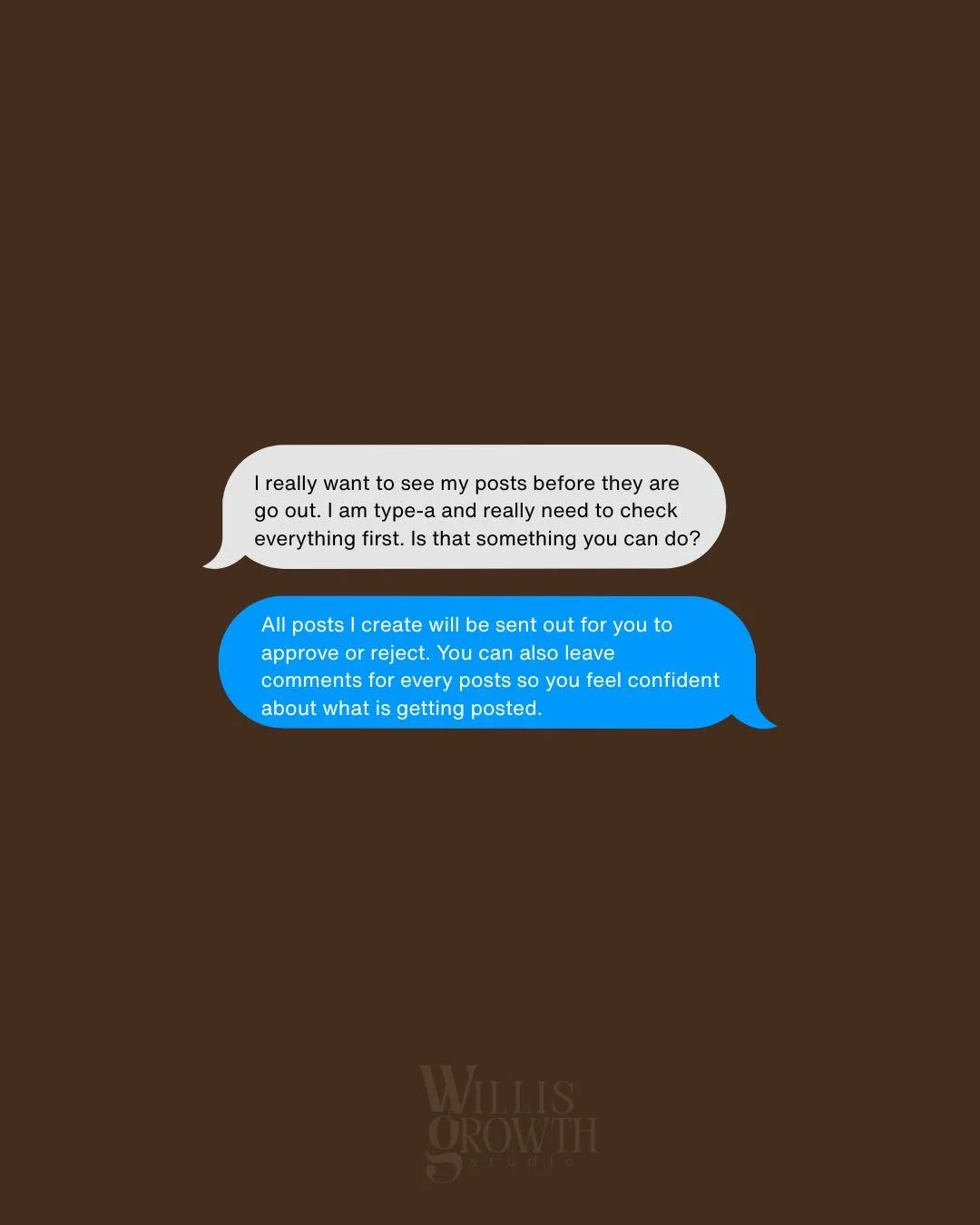 Social media shouldn&rsquo;t feel like another full-time job you accidentally signed up for. 😂

You do not need to know what to post every Tuesday. You do not need to understand what the heck &ldquo;reach&rdquo; vs. &ldquo;impressions&rdquo; means. 