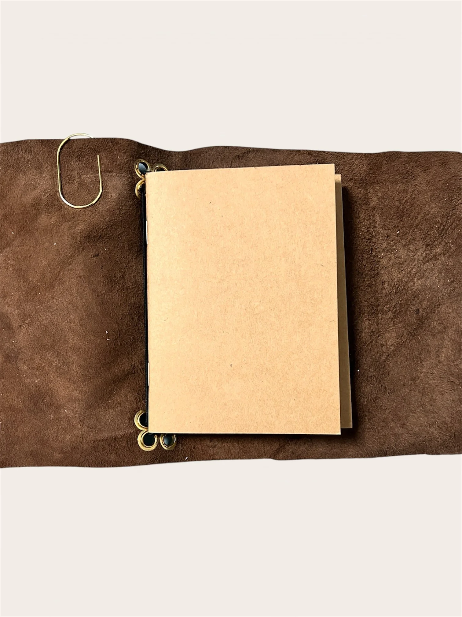 hand made louise carmen inspired journal - brown  3.JPG