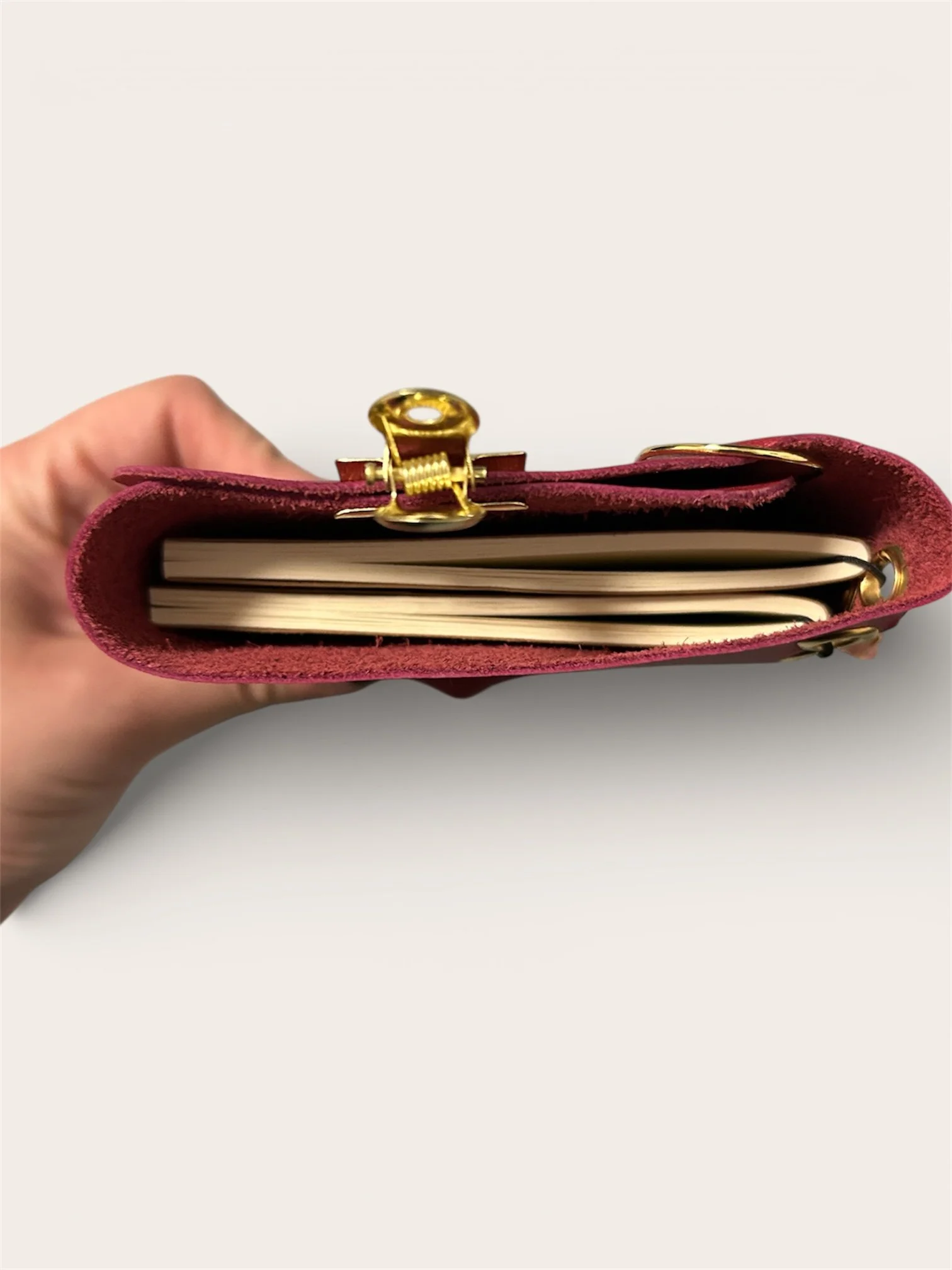 hand made louise carmen inspired journal - red 5.JPG