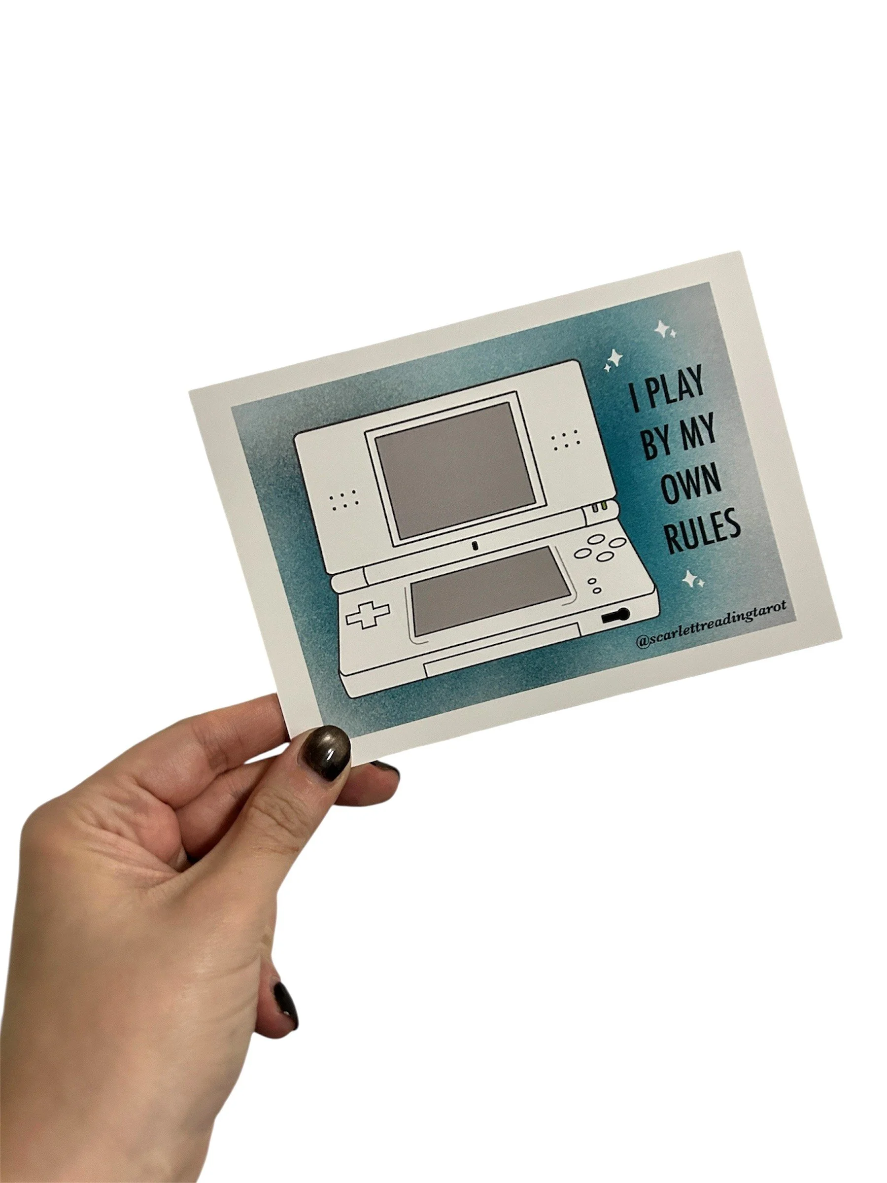 Nintendo DS Postcard