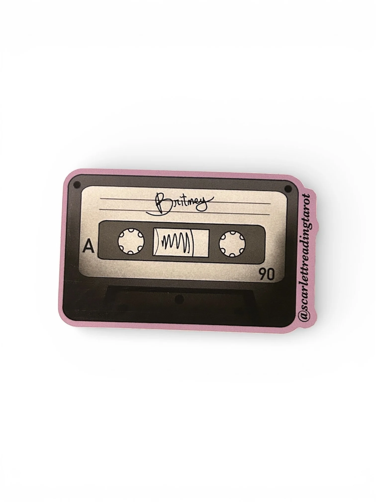 Britney Cassette Sticker