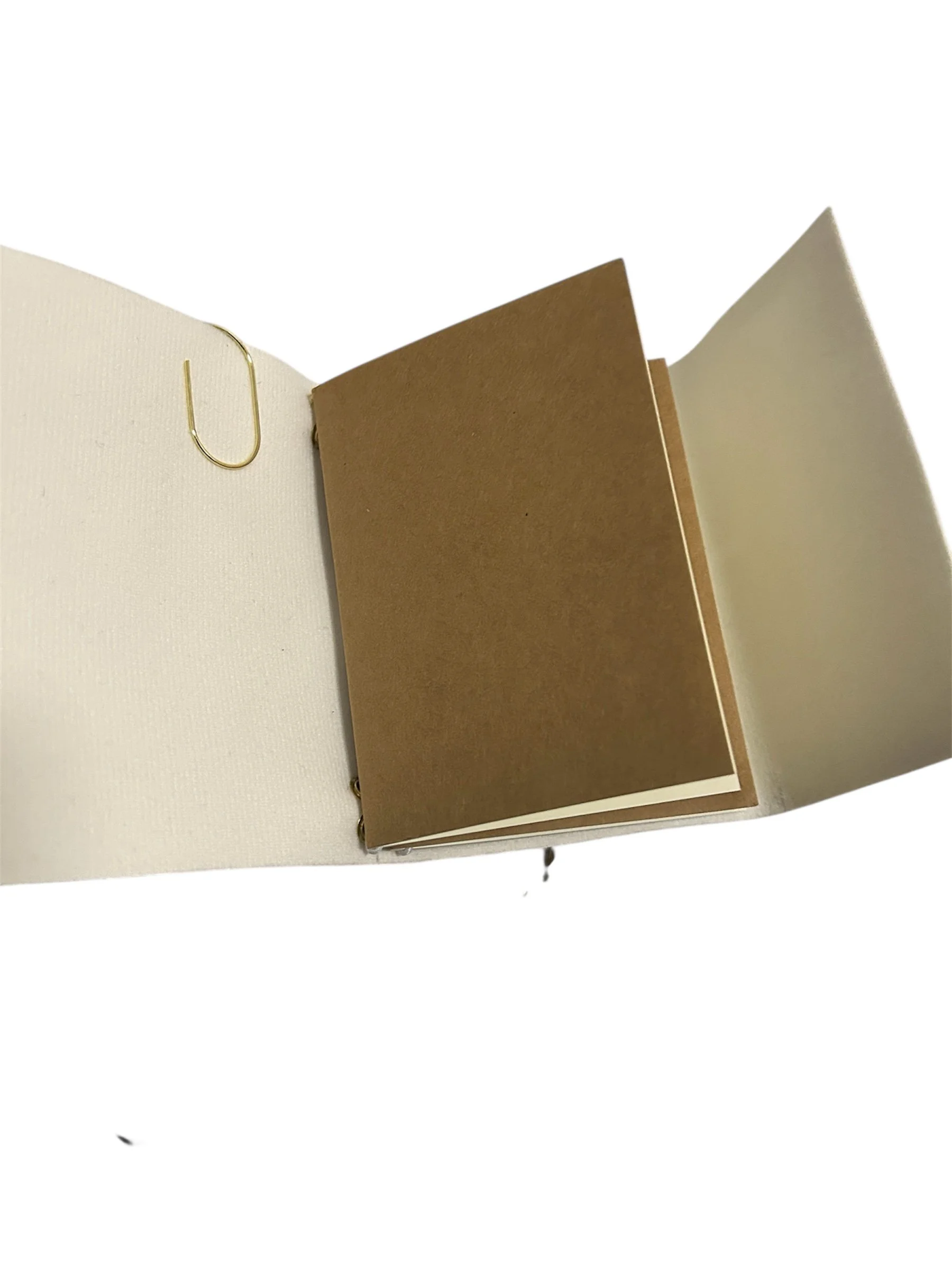 pink hand made leather journal inside.jpg