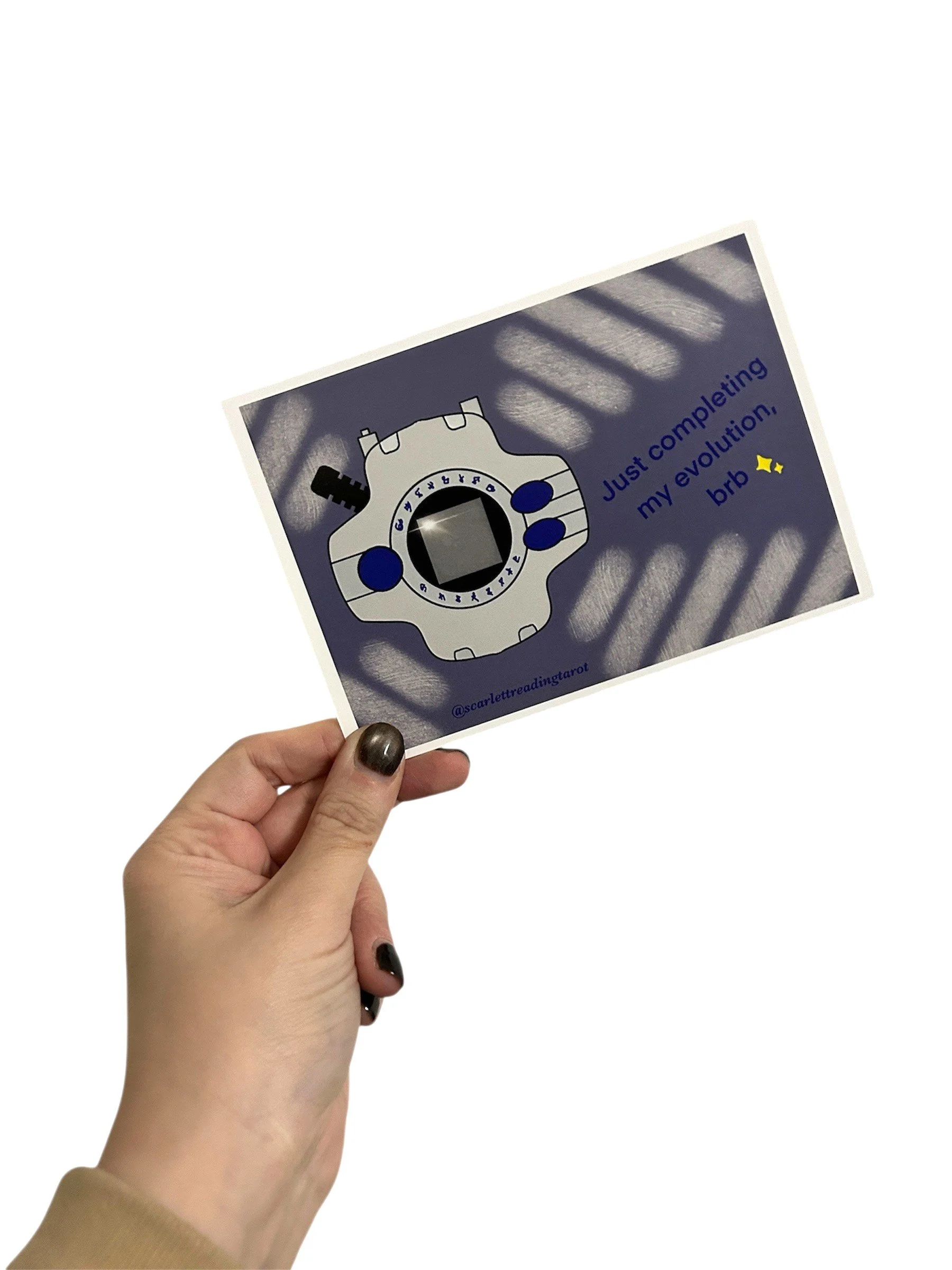 postcard scarlett reading tarot digimon.jpg