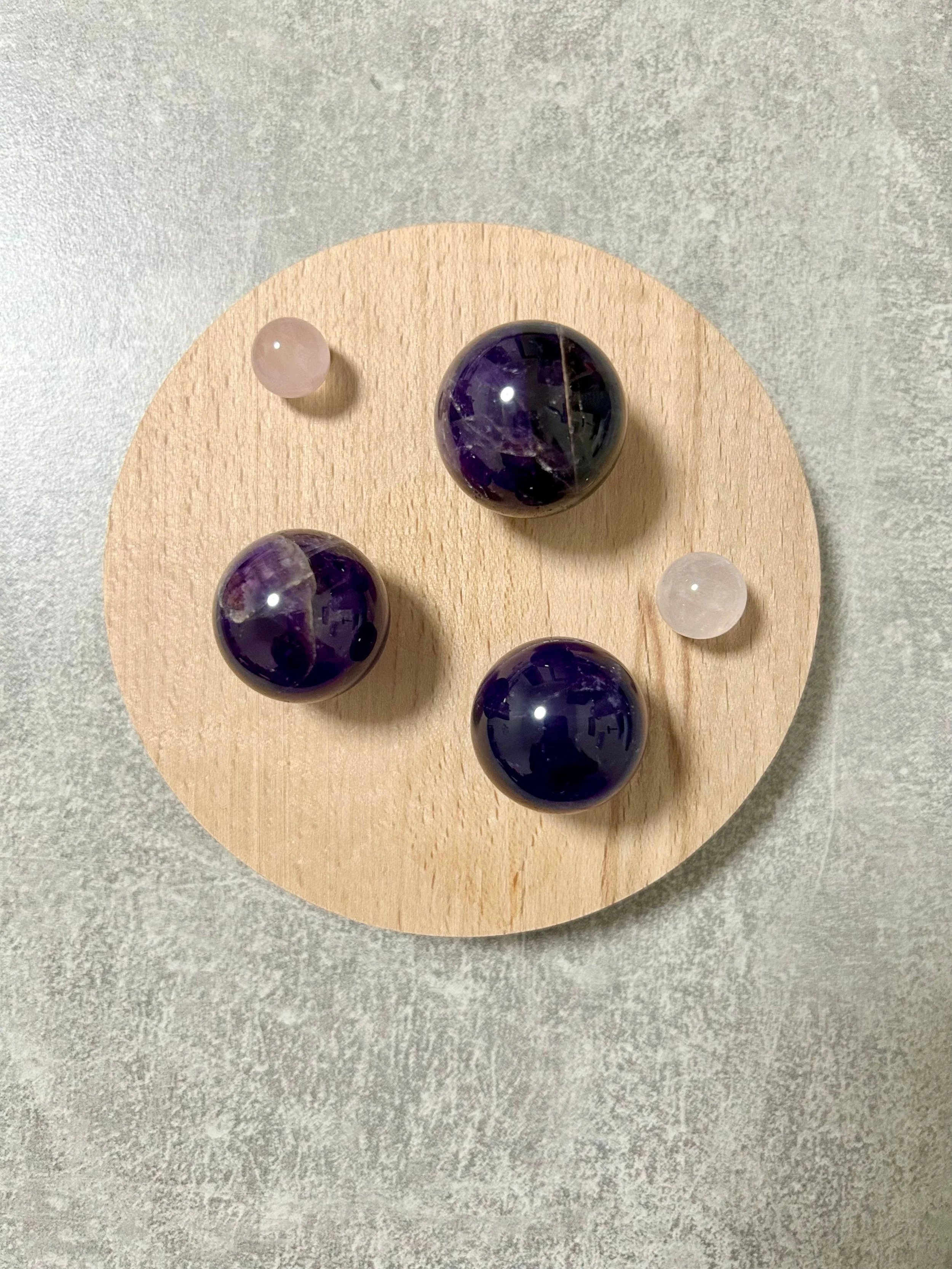 Amethyst Medium Sphere - High Quality