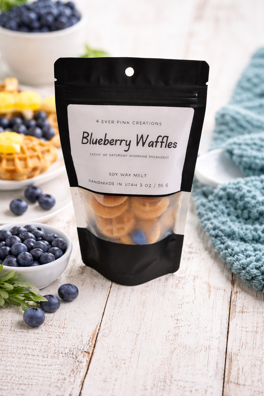 Blueberry Waffles Melts