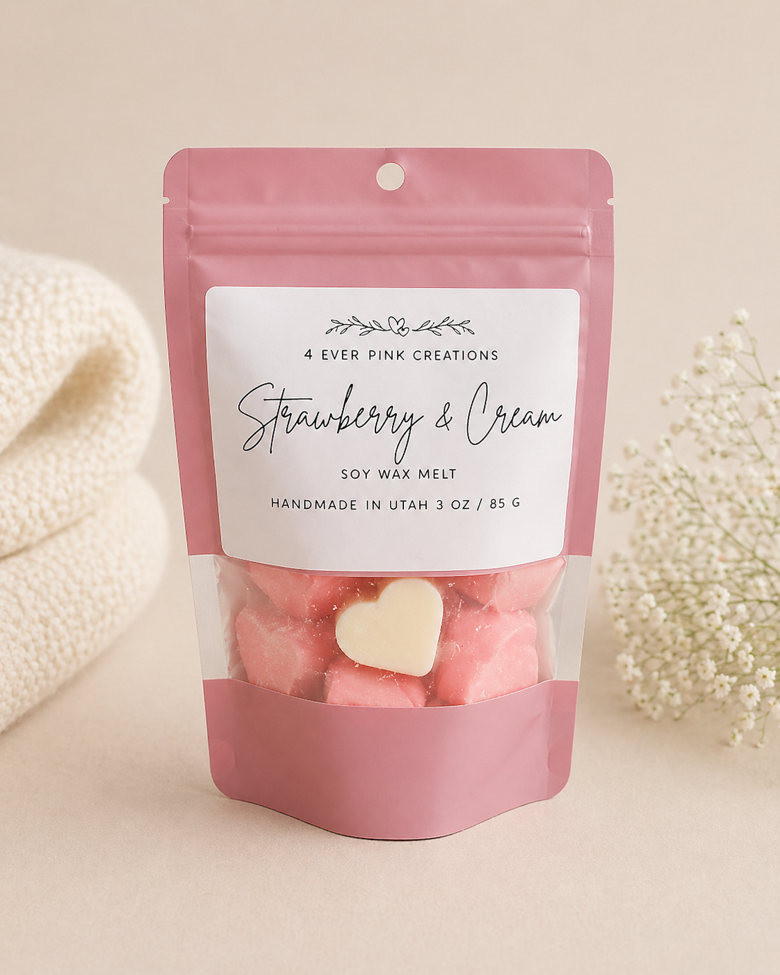 Strawberries & Cream Melts
