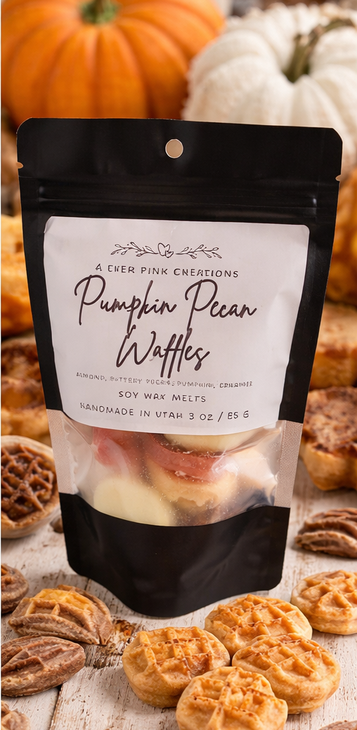 Pumpkin Pecan Waffles Melts