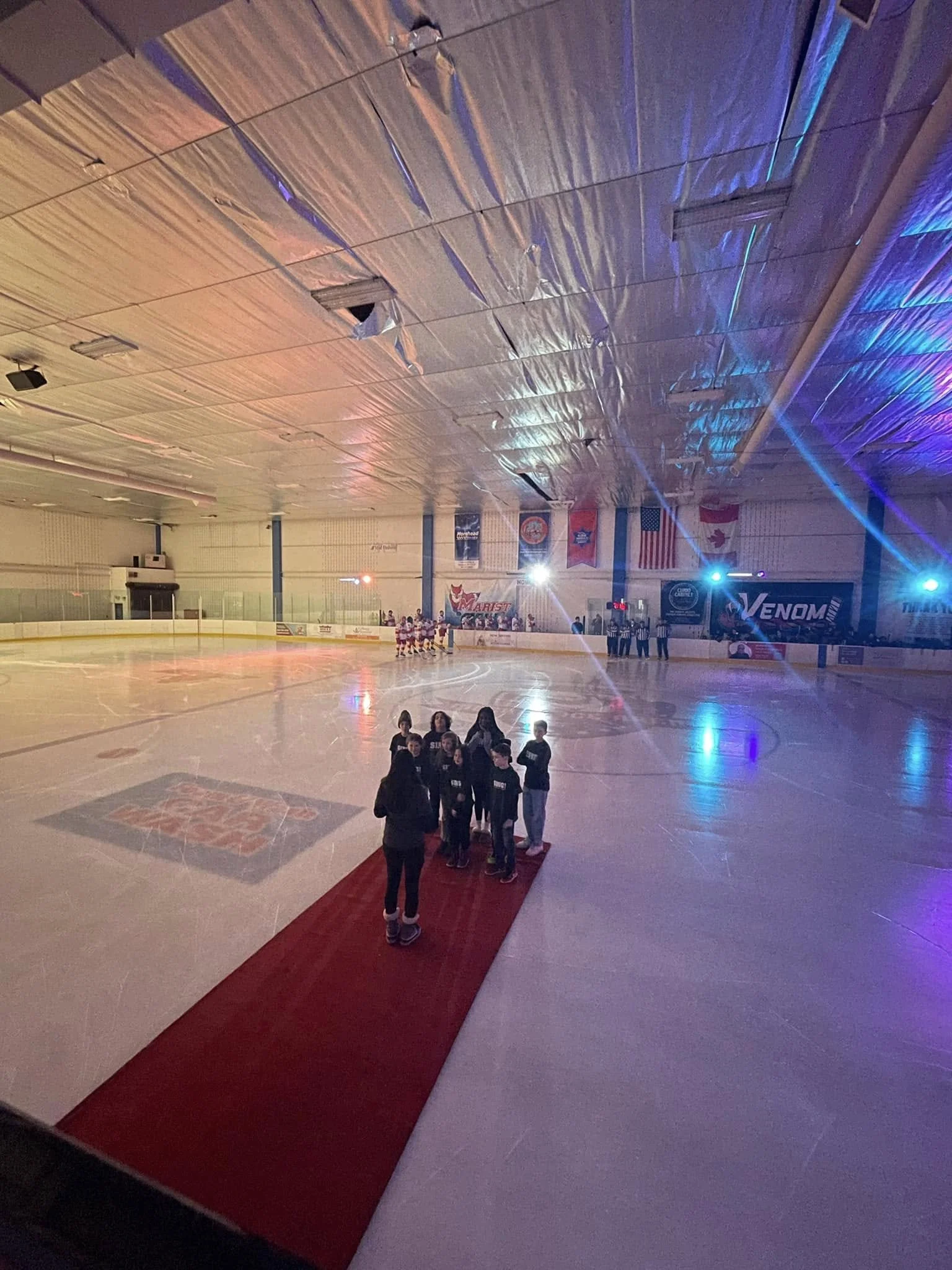 Performing the National Anthem at the Hudson Valley Venom Hockey Game - February 2025