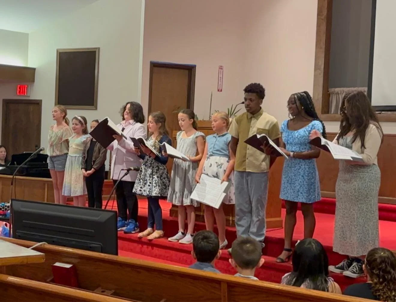 A spring 2025 choir performance.