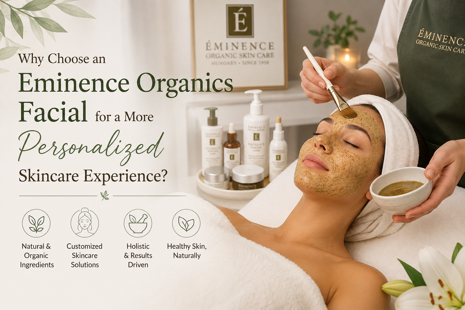 Why Choose an Eminence Organics Facial for a More Personalized Skincare Experience?
