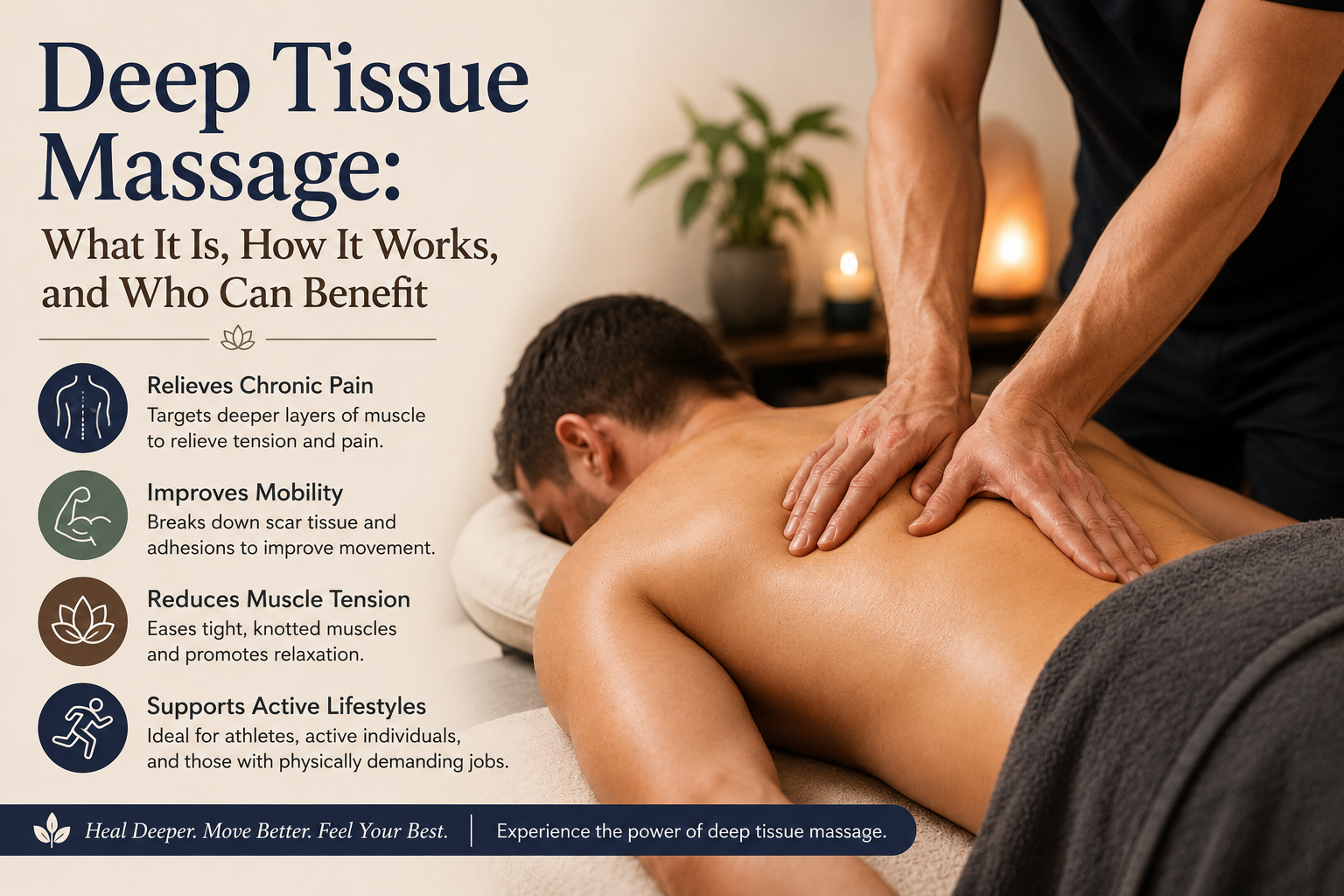 Deep Tissue Massage: What It Is, How It Works, and Who Can Benefit