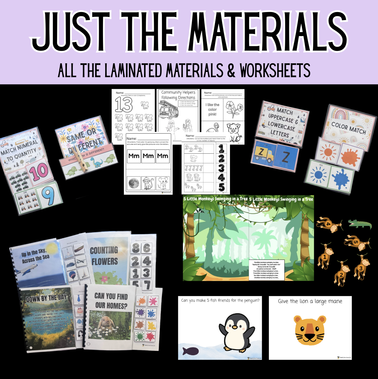 Just the Materials: April