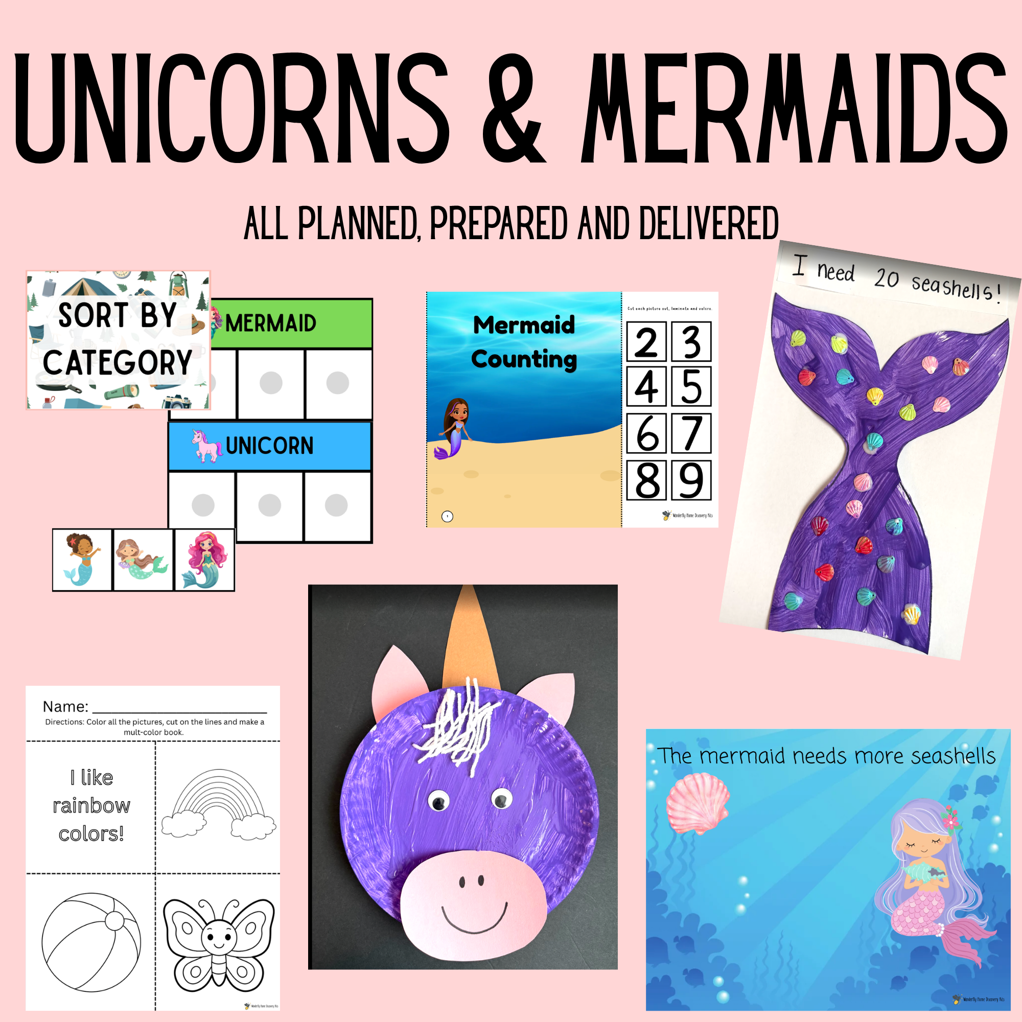 Mermaids & Unicorns Mini Kit