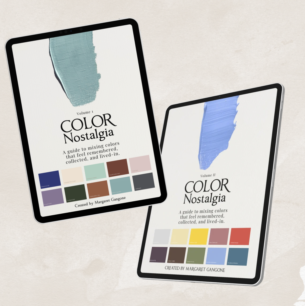 Color Nostalgia Palette Guide Volumes 1 & 2