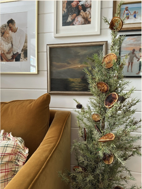 DIY Dehydrated Orange Garland