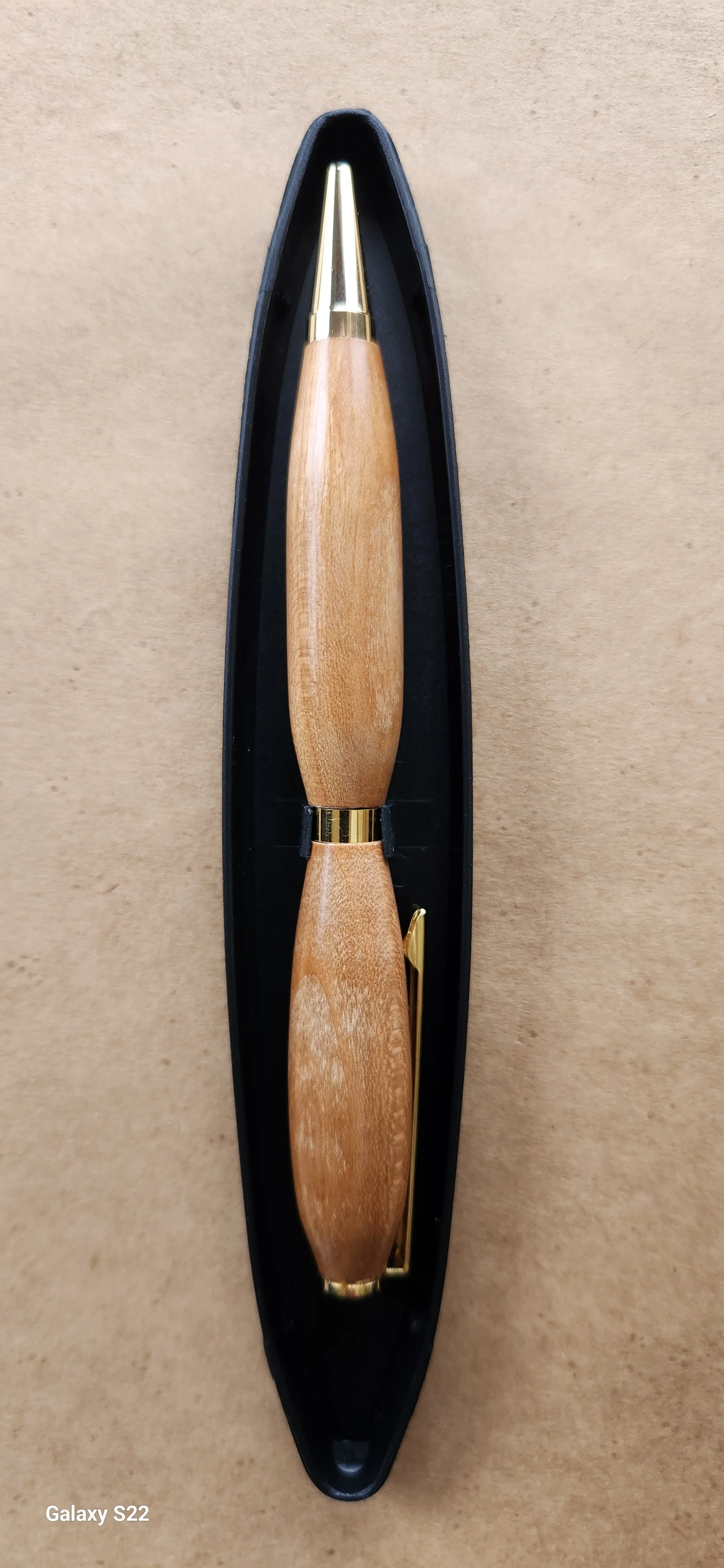 Maple and Gold Pen
