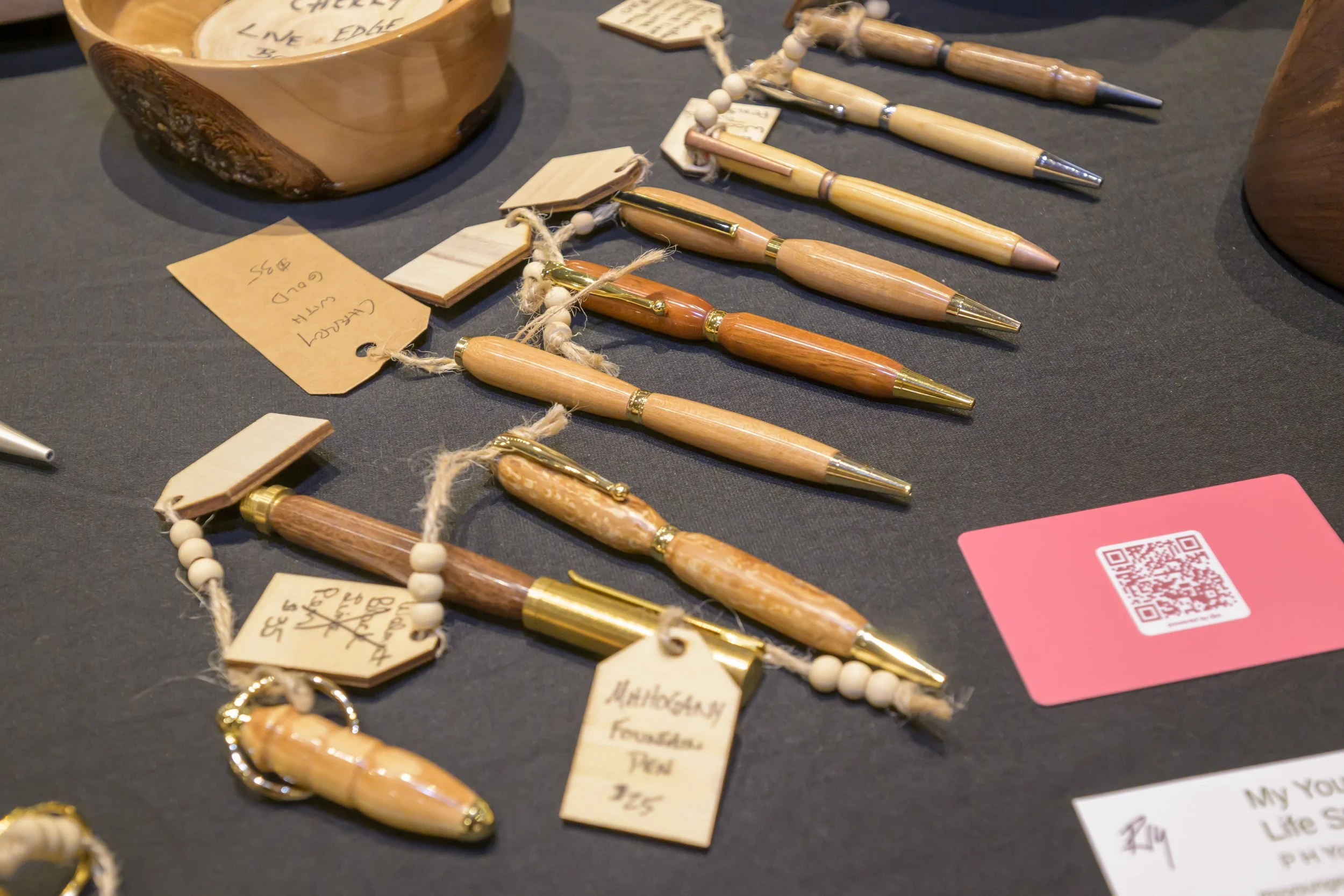 Woodturned Pens and Pencils