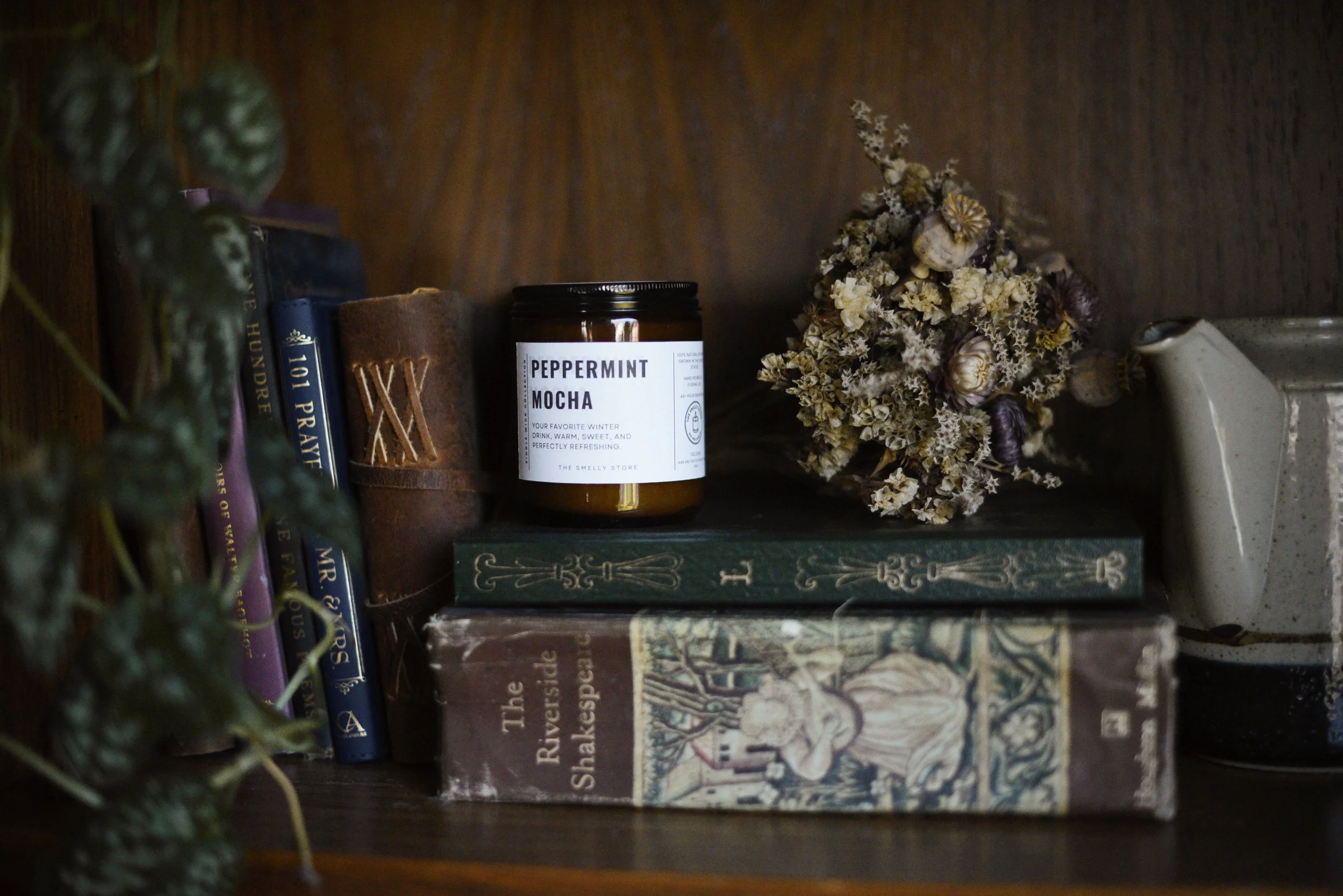 Peppermint Mocha - Soy Wax Candle