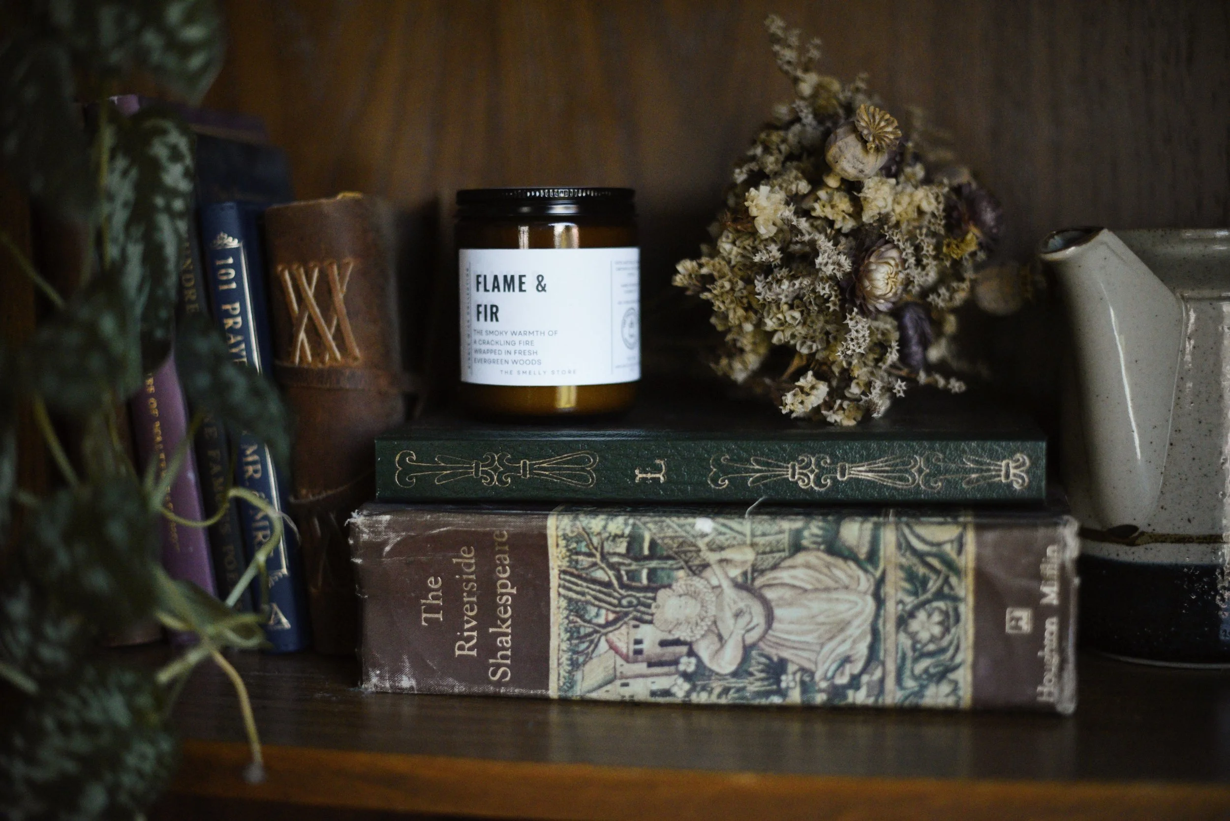 Flame and Fir - Soy Wax Candle