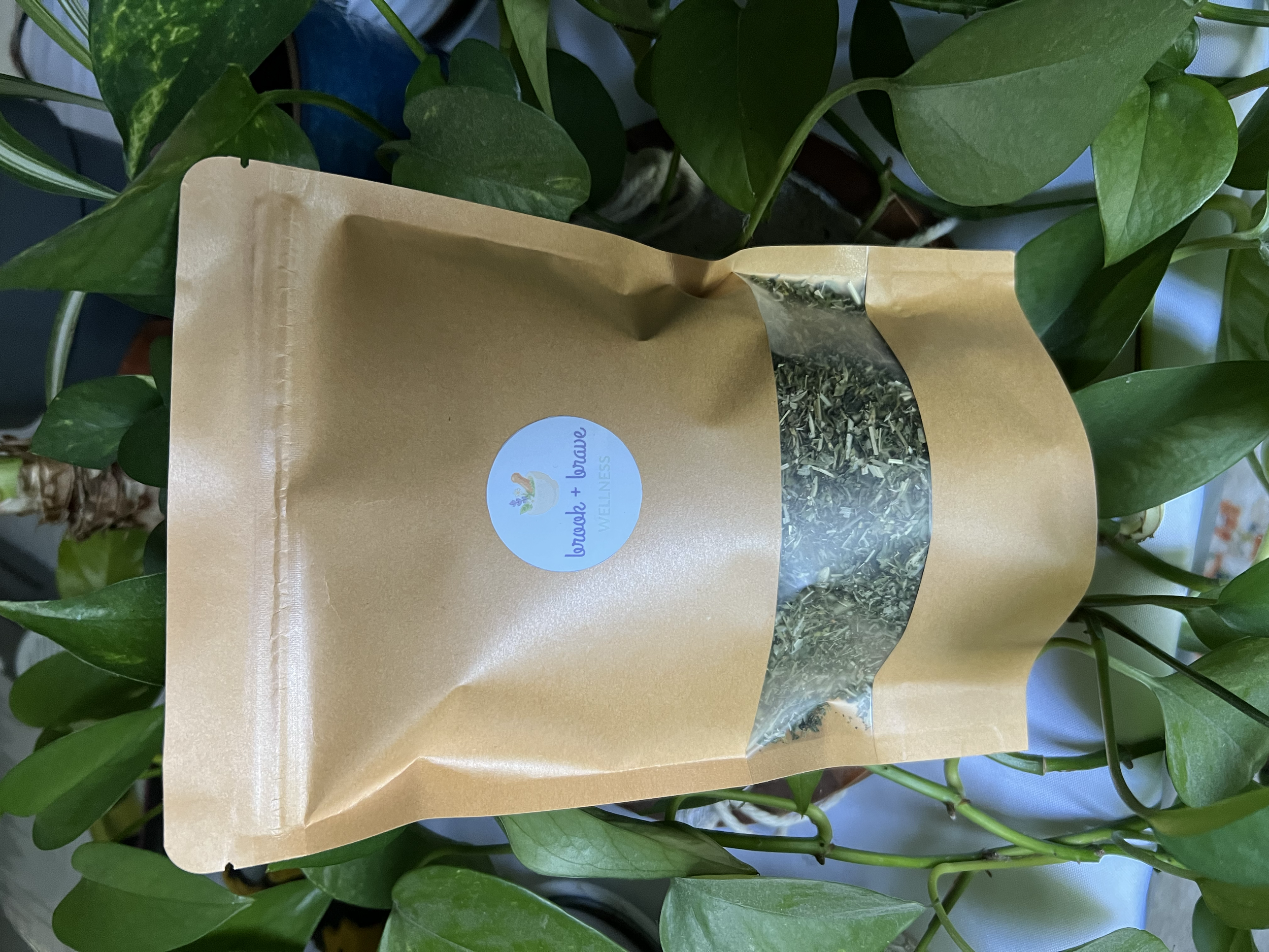 Organic NOA Tea
1oz $15 | 4oz $25 (pictured)
Made with loose leaf nettle, oat straw and alfalfa. For women early in their pregnancy to 16 weeks.
