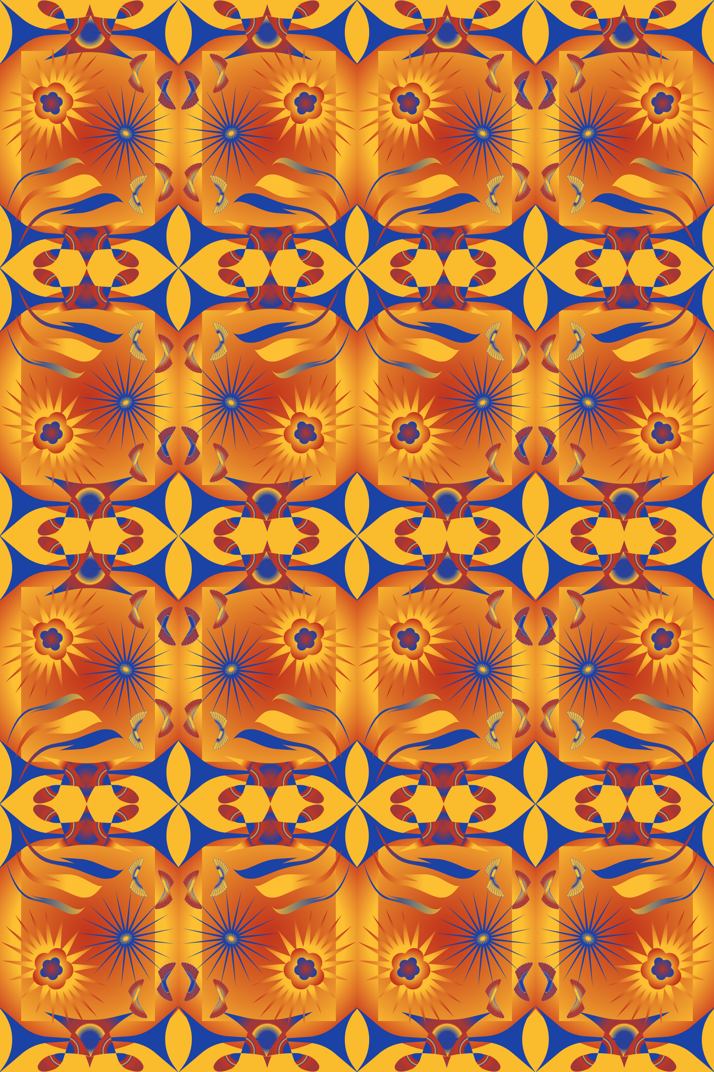 Color theory pattern work (photoshop)