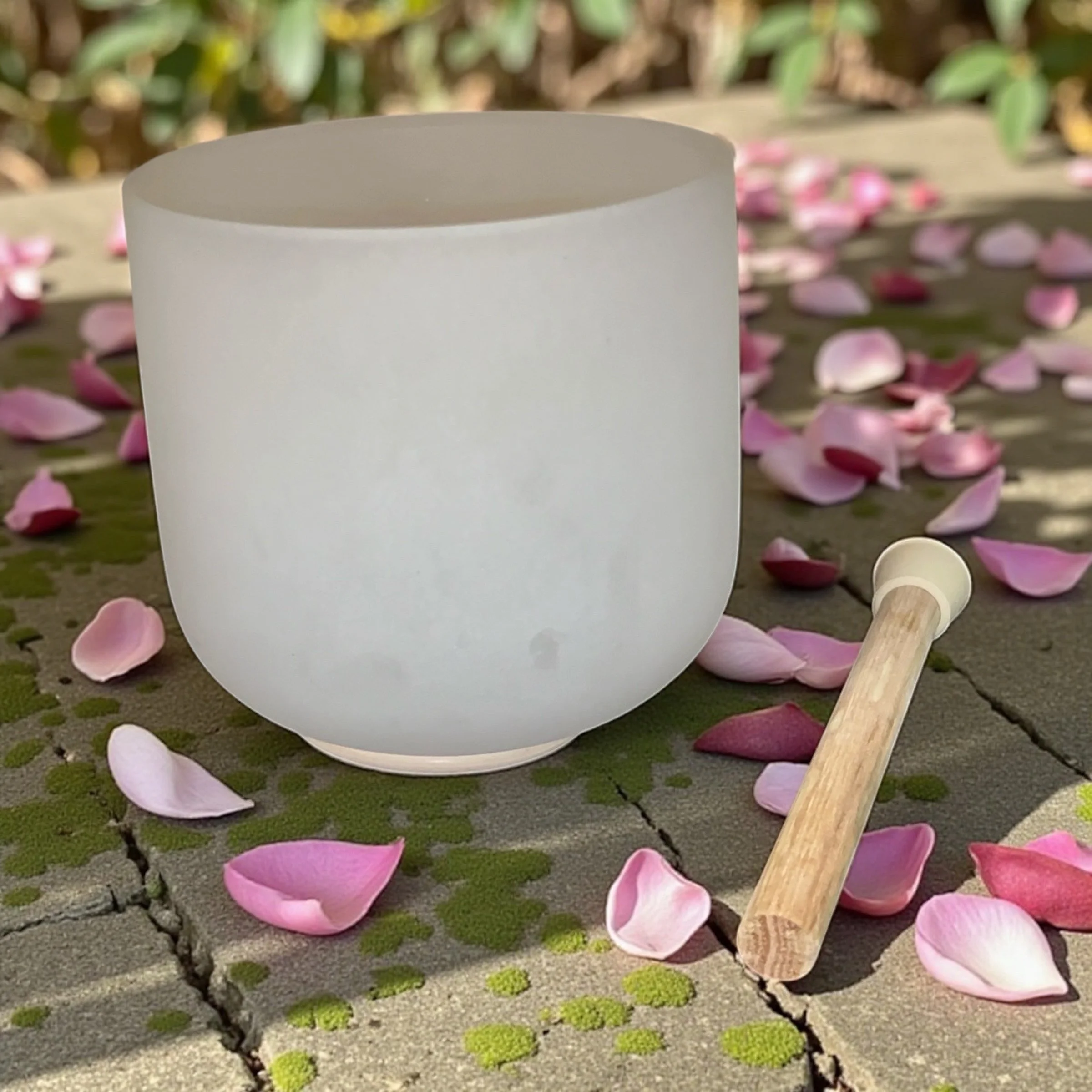 Clear Quartz Sound Bowl 7"
