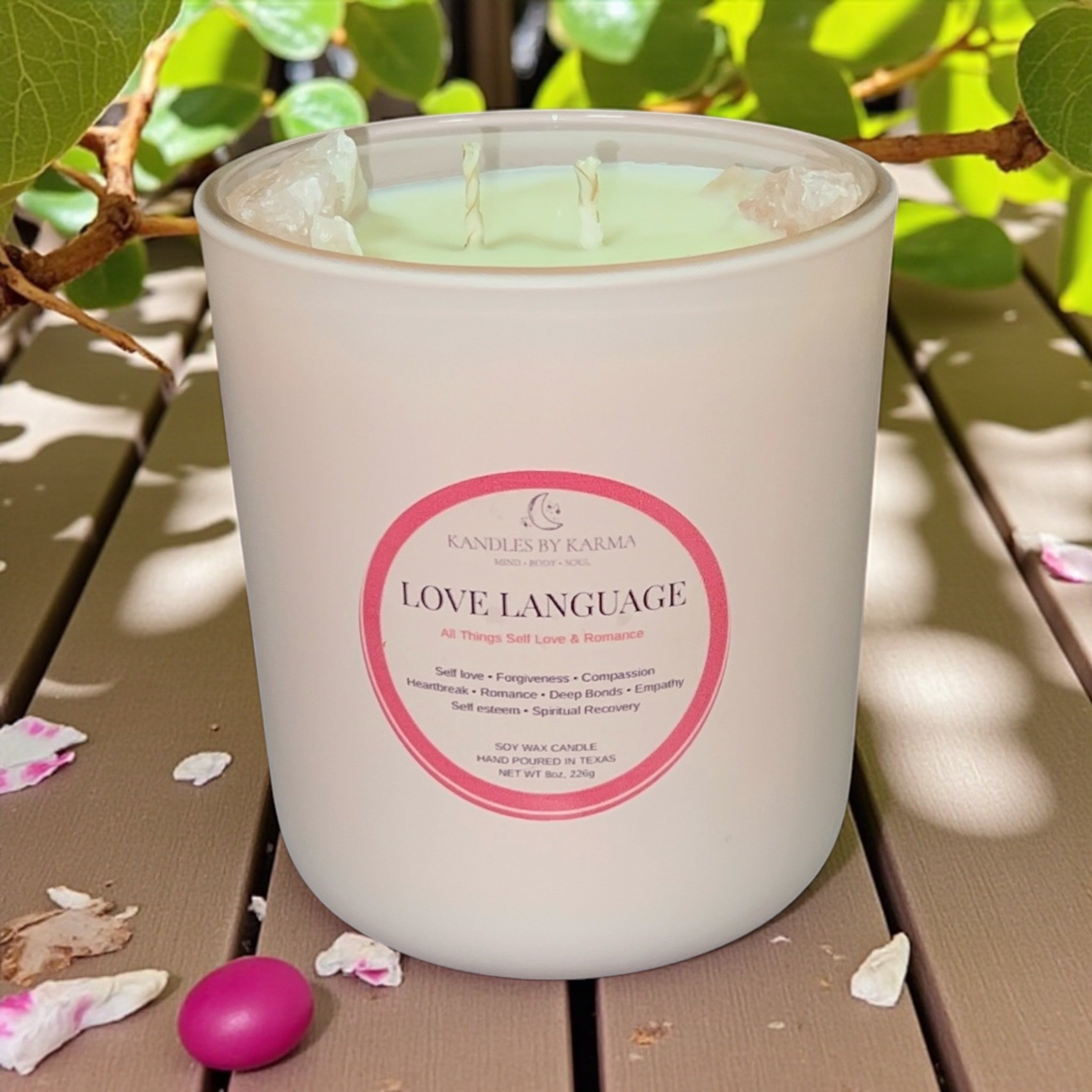 LOVE LANGUAGE - Intention Candle