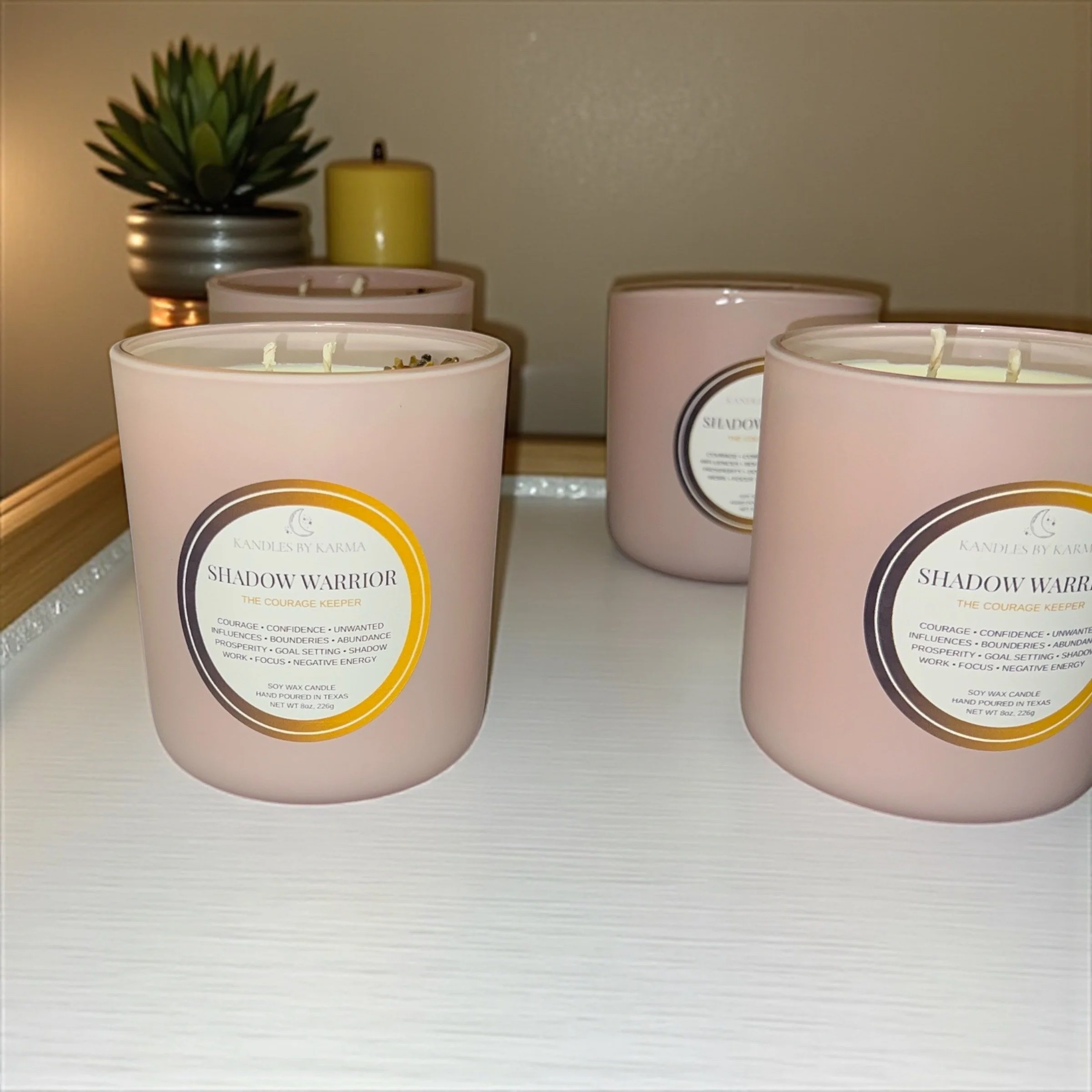 SHADOW WARRIOR - Intention Candle