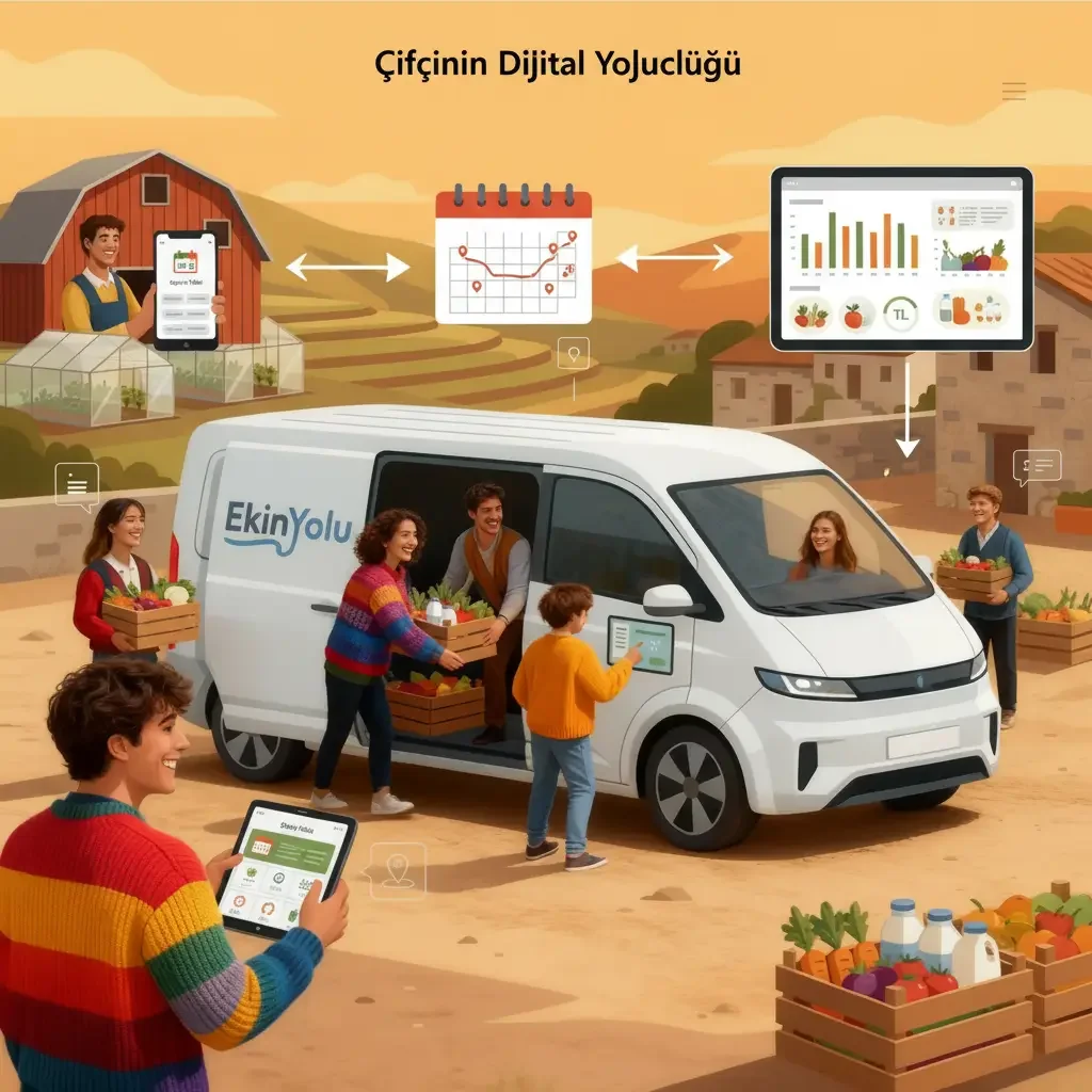 EkinYolu: Üreticilerin Bir Araya Geldiği Dijital Kooperatif