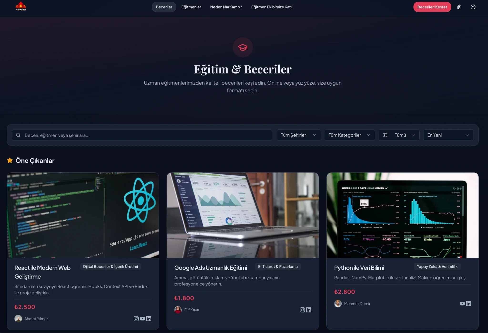 Üretimden girişimciliğe kadar; eğitim, rehberlik ve danışmanlıkla hedefinize uygun yol haritasını hızla kurun.