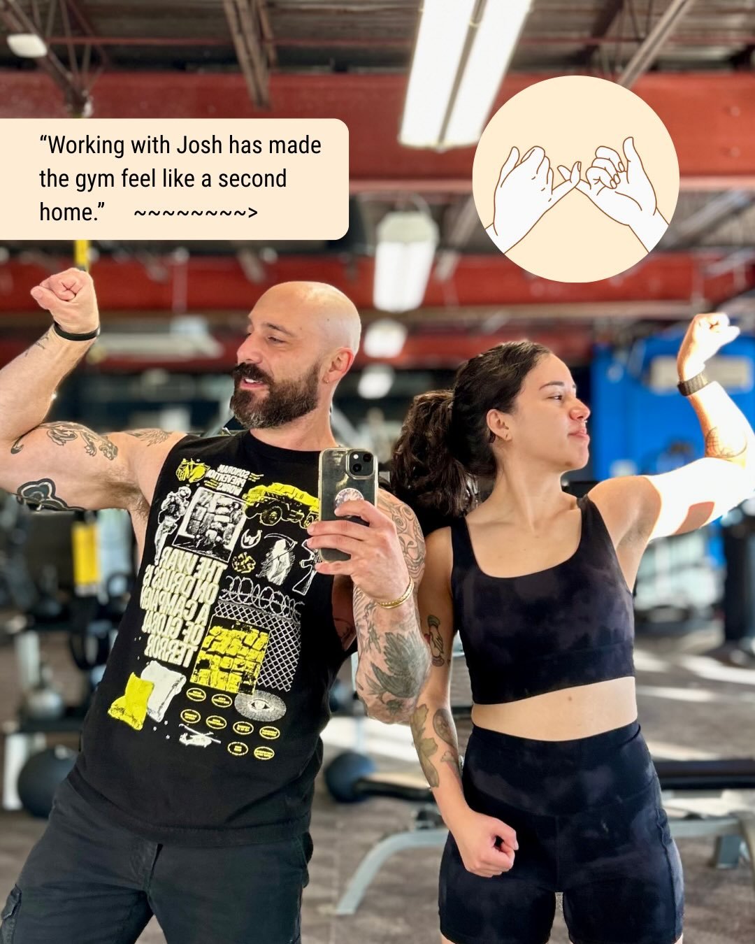 It is my pleasure to celebrate this one year training anniversary with @yucca_tory !! (If you&rsquo;ve ever visited the All Heart Training website, you&rsquo;ve seen Tory&rsquo;s web design &amp; consulting at work!)

Tory, you&rsquo;ve been a consta