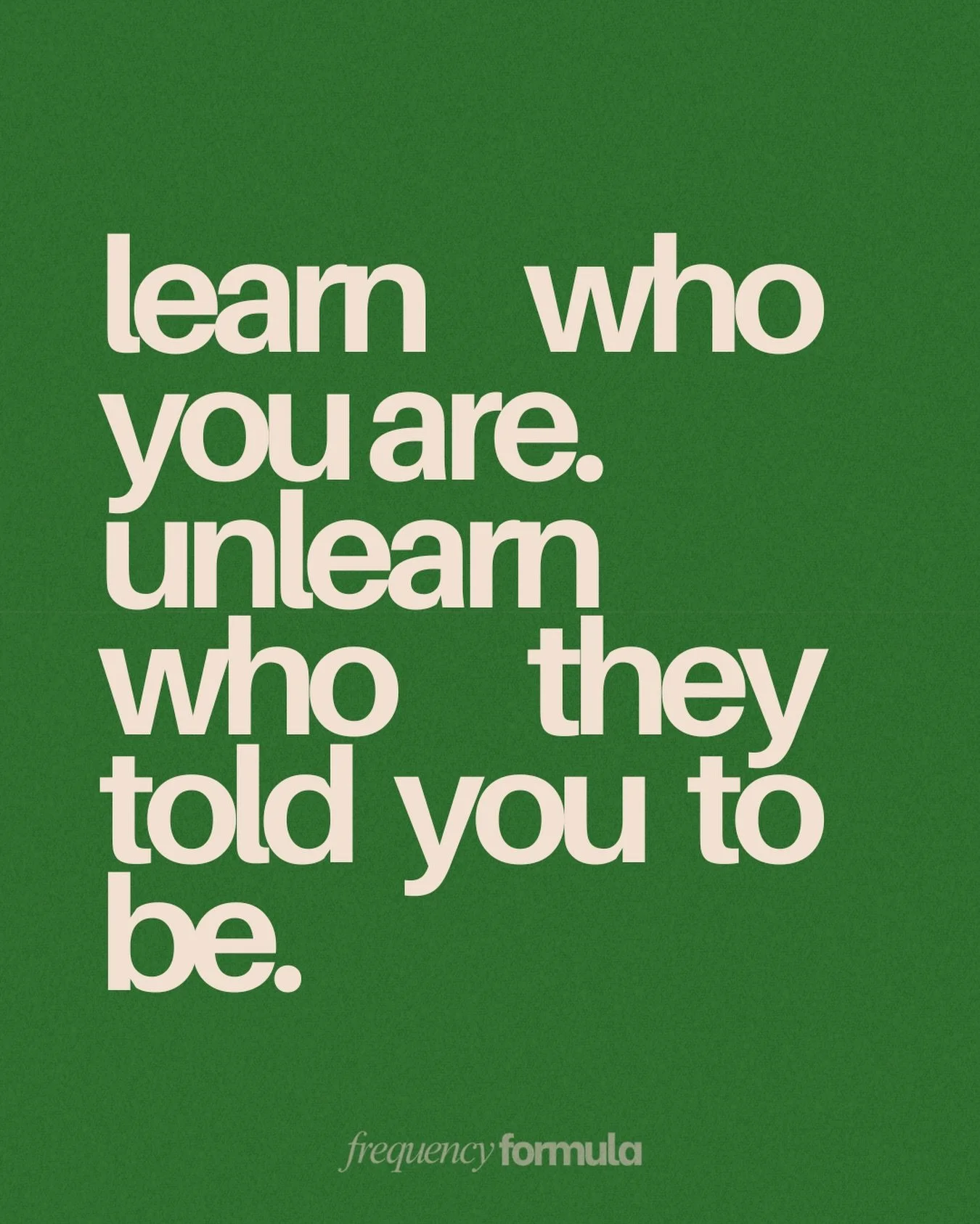 The moment you stop living from other people&rsquo;s projections is the moment your real life begins.

Your identity gets to be chosen by you, not inherited.

#consciousness #frequencyformula #mindsetquotes #mindsetmotivation #energyhealing