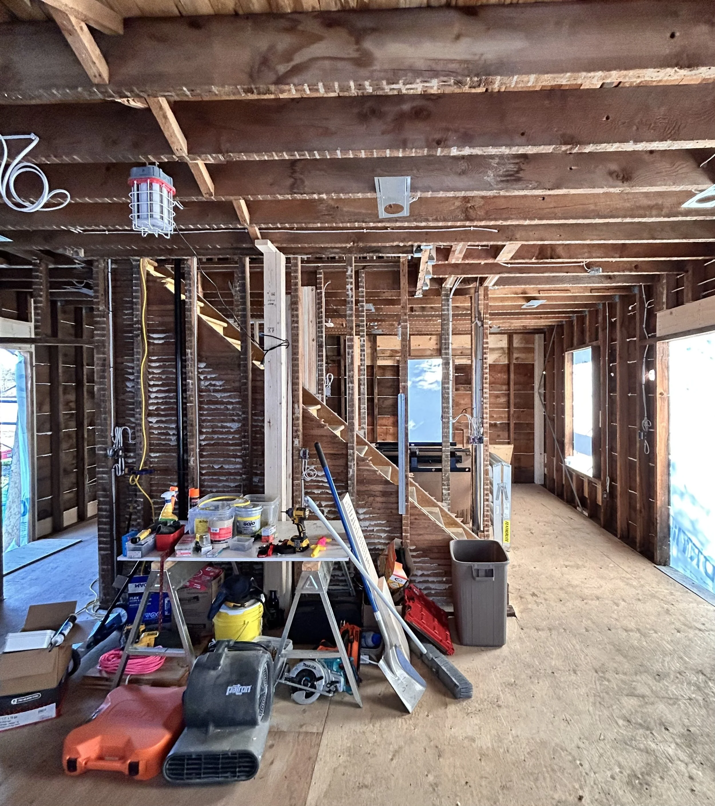 Farmhouse Reconstruction - Annan (full interior & exterior)