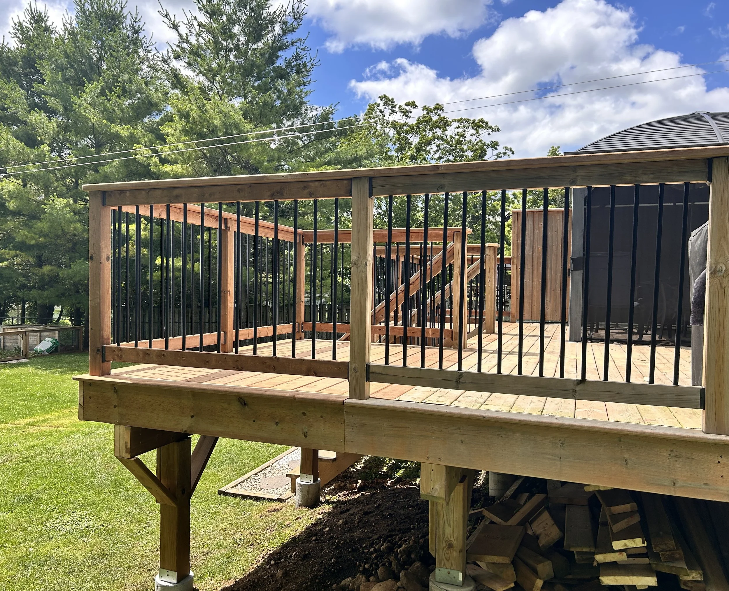 Exterior Deck Construction