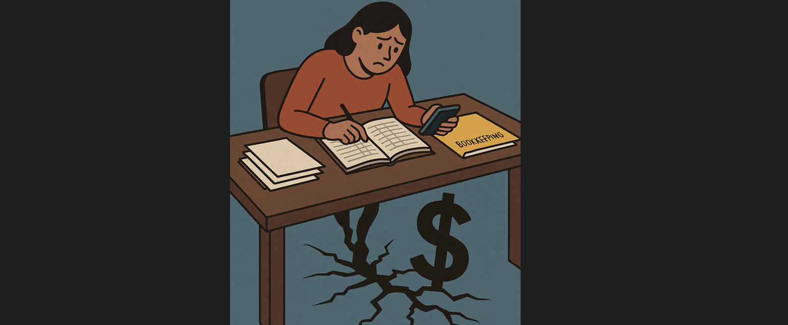 DIY bookkeeping feels cheaper, but it often costs more. 
