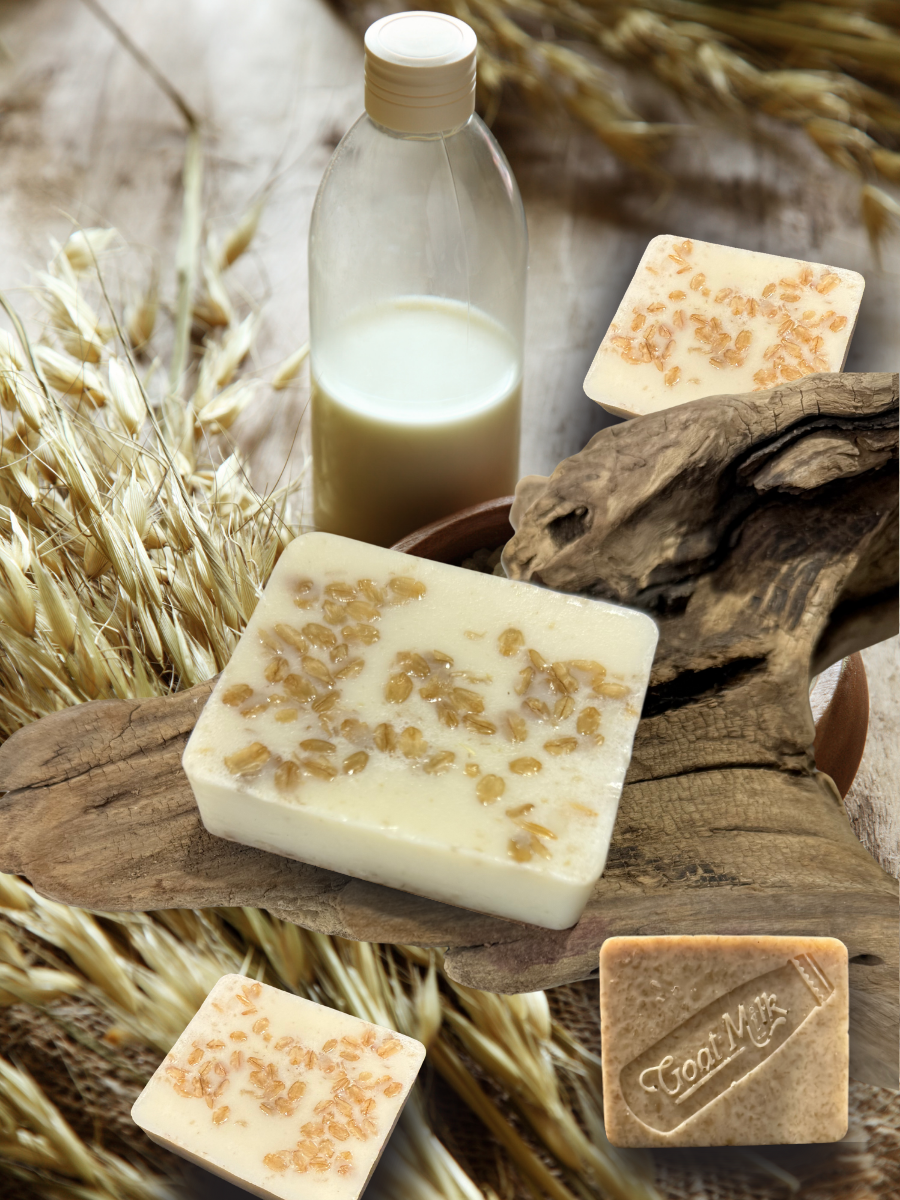 Peppermint Oatmeal Goat Milk Soap