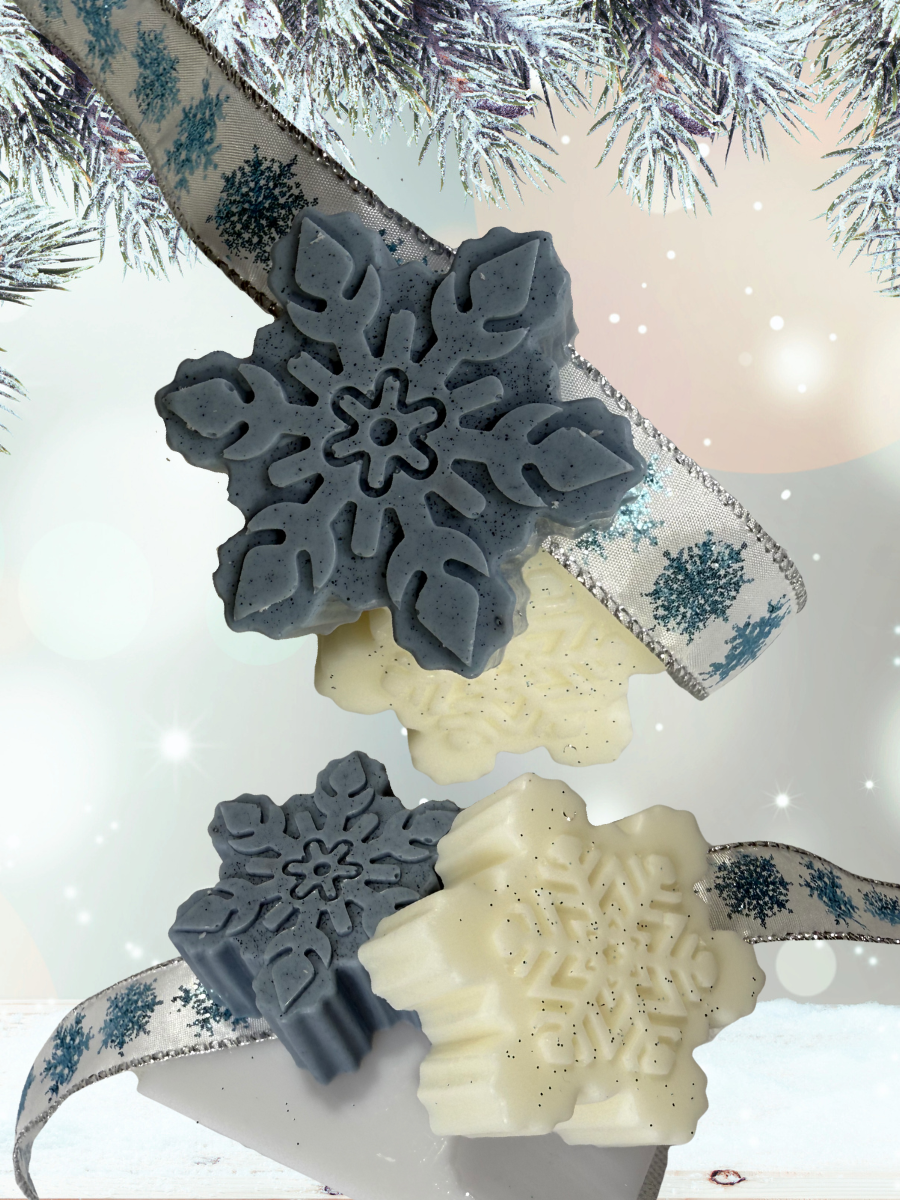 Snowflake Soap – Fresh, Cool, and Naturally Invigorating  - Seasonal