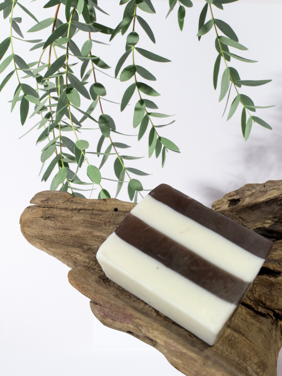 Sweet Cardamom Chai Layered Soap – Cozy, Visual, and Nourishing